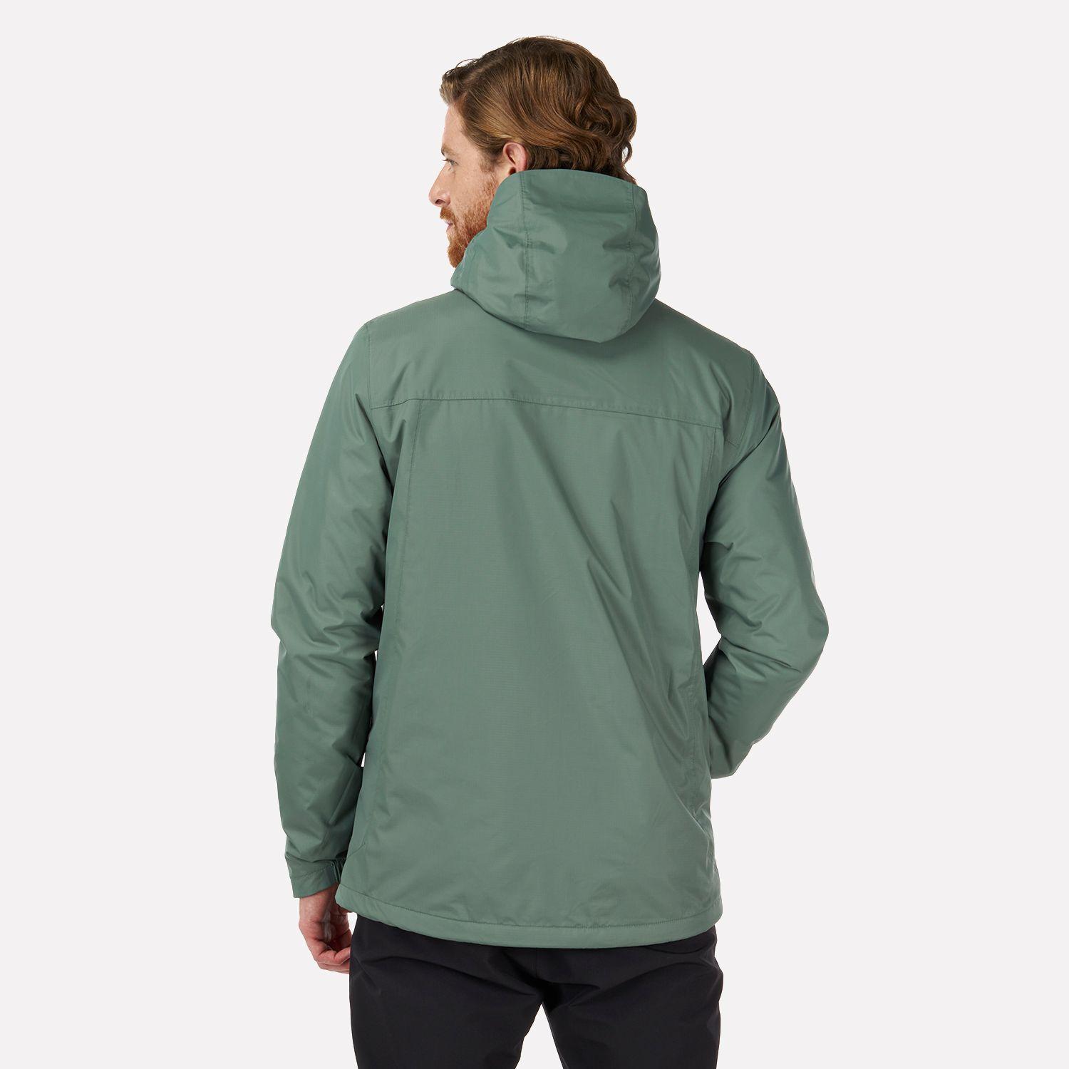 Chaqueta Hombre Cold Place B-Dry Hoody Jacket Verde Grisaceo Lippi-2