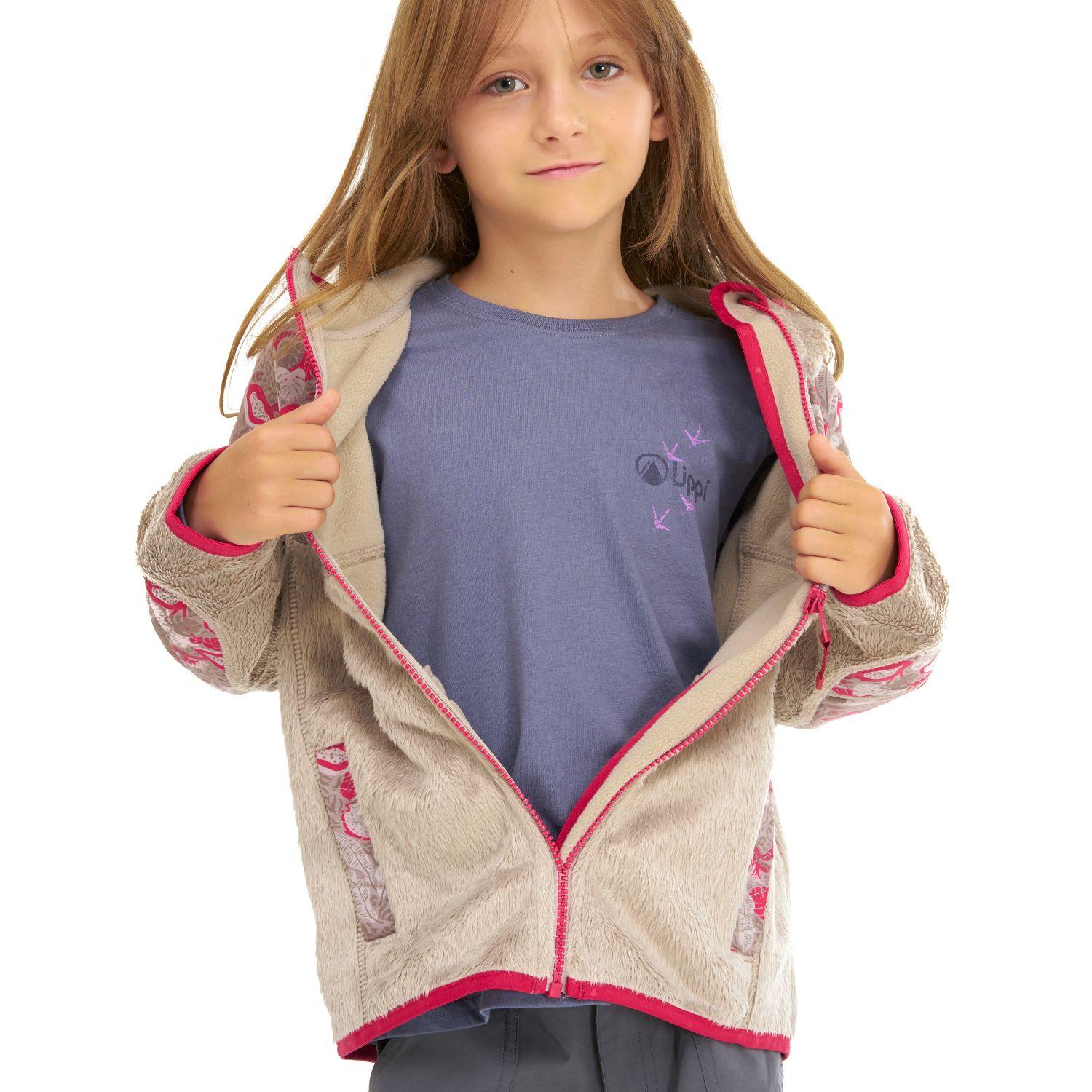 Chaqueta Niña Grillo Therm-Pro Hoody Jacket Taupe Lippi V21-6