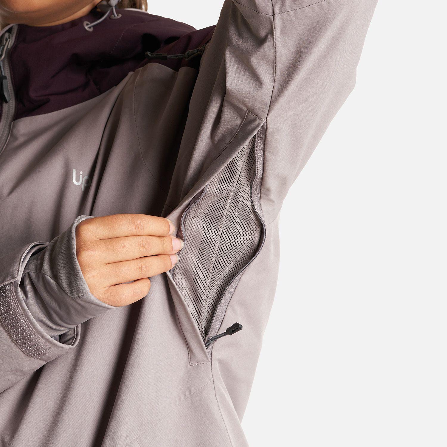 Chaqueta Teen Girl Sierra Nevada B-Dry Light Jacket Malva/Burdeo Lippi-7