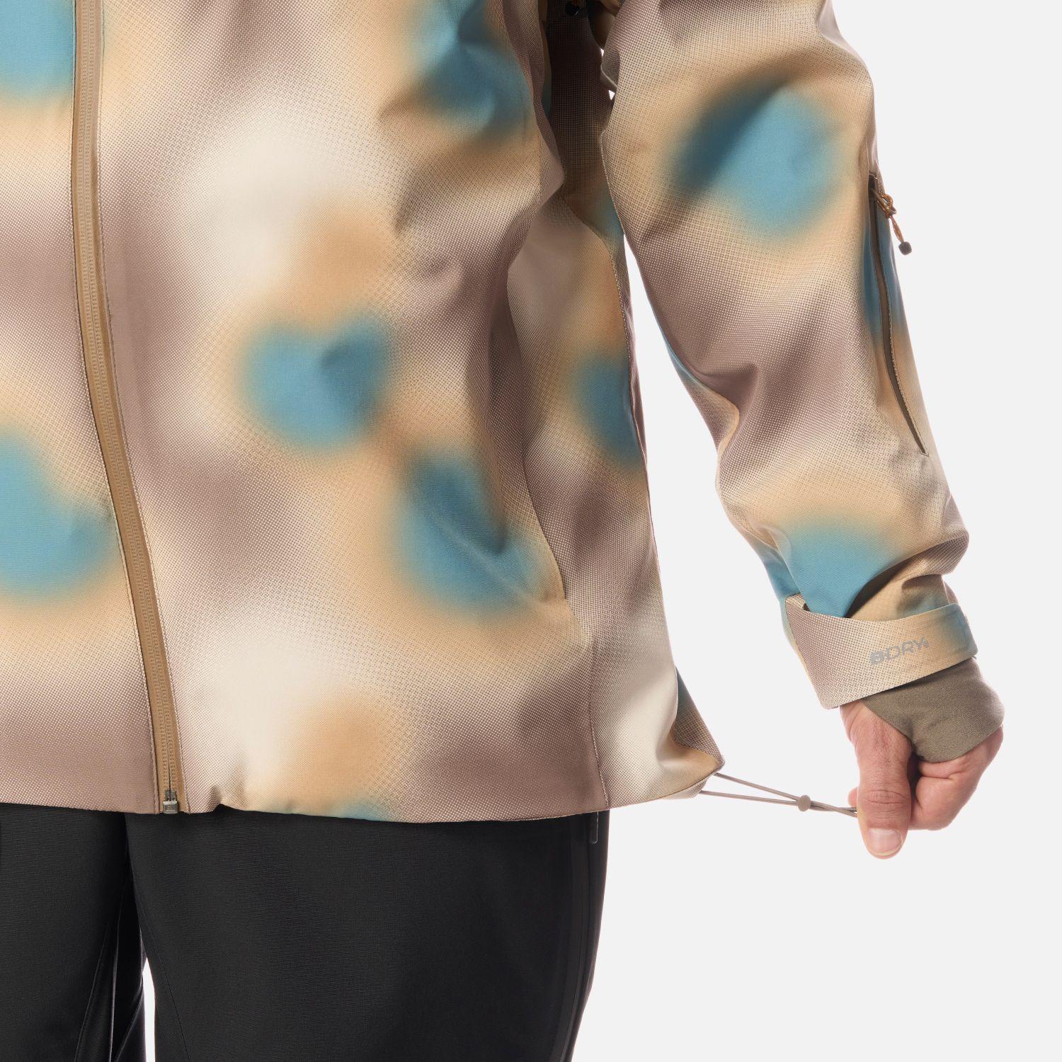 Chaqueta Hombre SkiVenture B-Dry Hoody Jacket Print Cafe Lippi I26-8