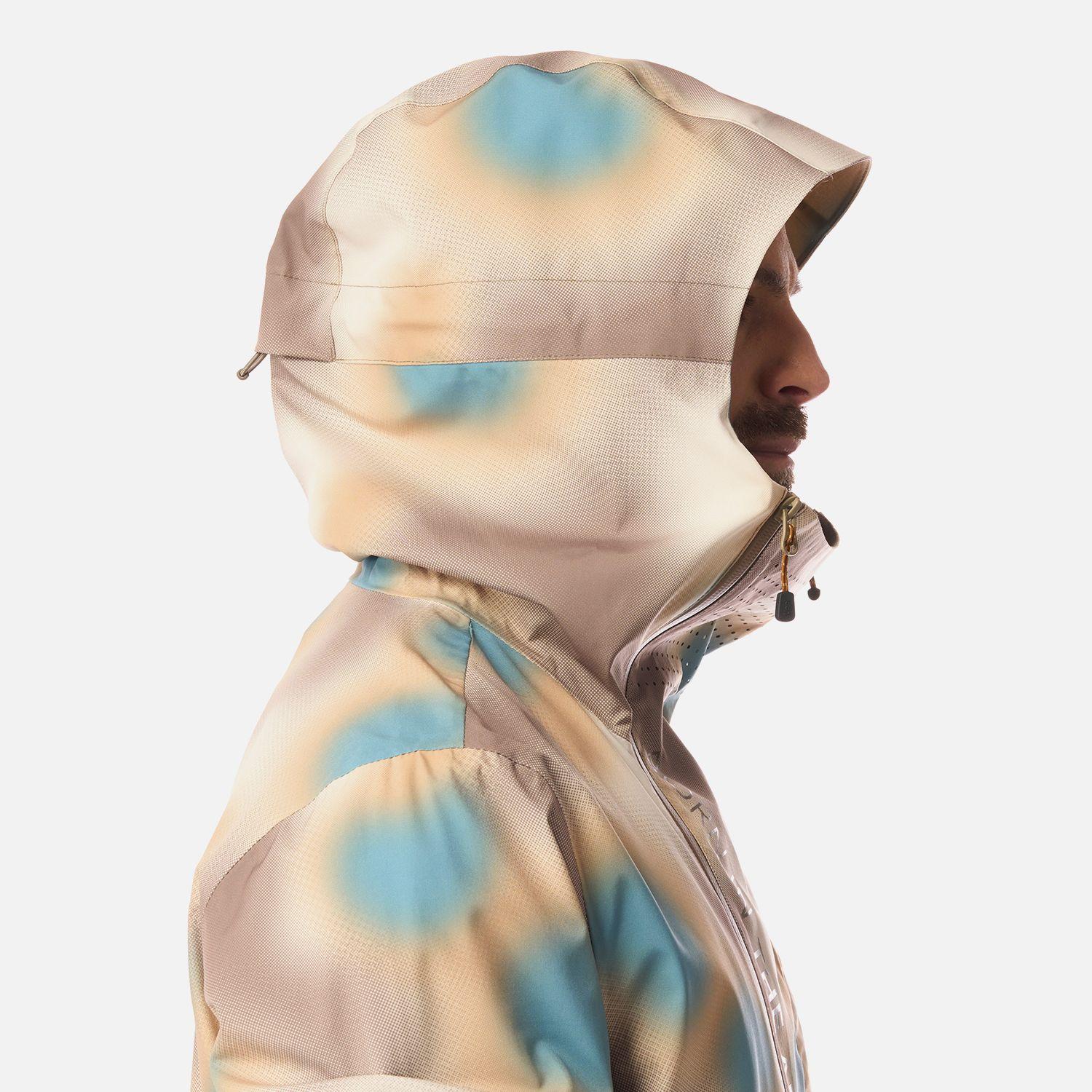 Chaqueta Hombre SkiVenture B-Dry Hoody Jacket Print Cafe Lippi I26-9