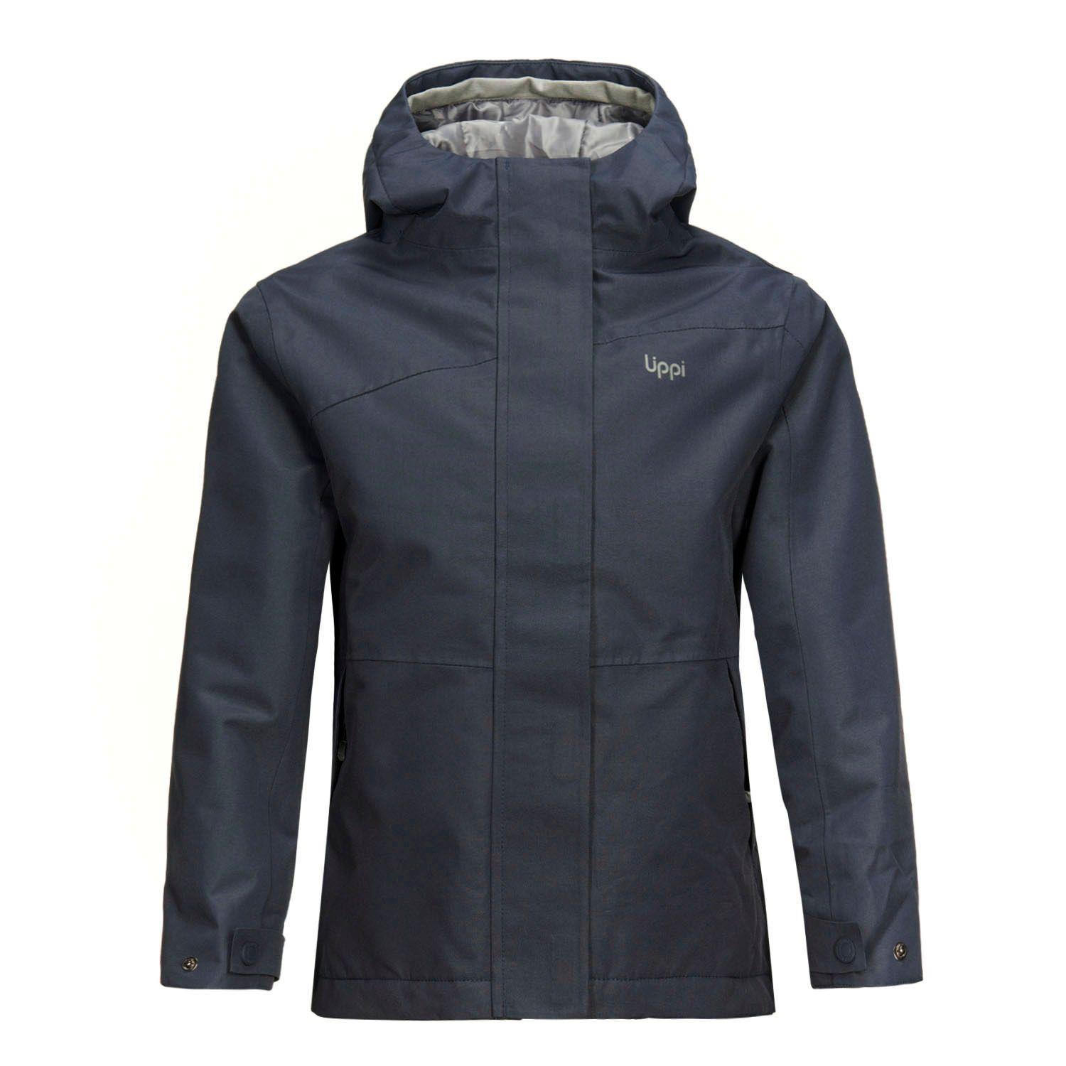 Chaqueta Niño Andes Snow B-Dry Hoody Jacket Azul Marino Lippi I21-0