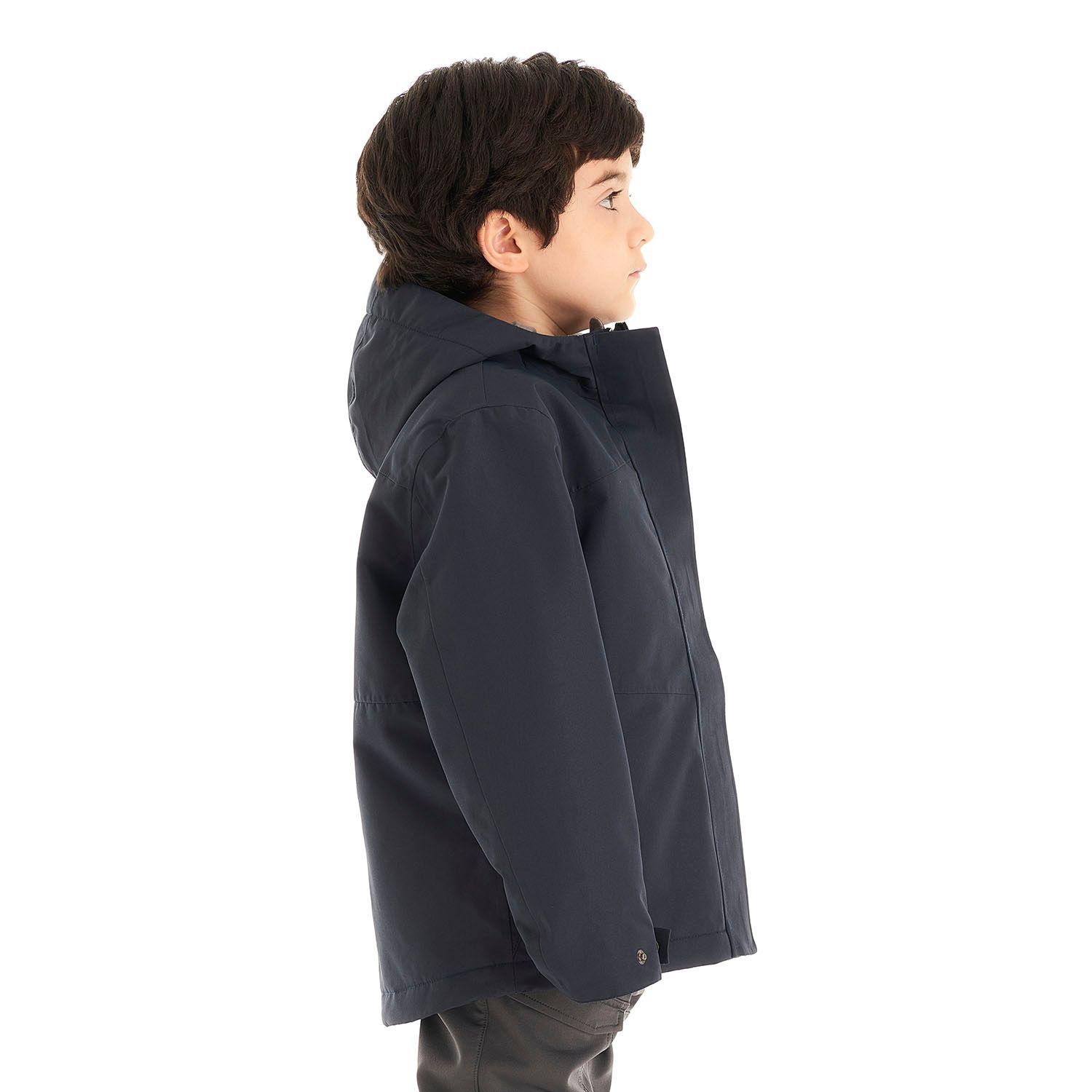 Chaqueta Niño Andes Snow B-Dry Hoody Jacket Azul Marino Lippi I21-3