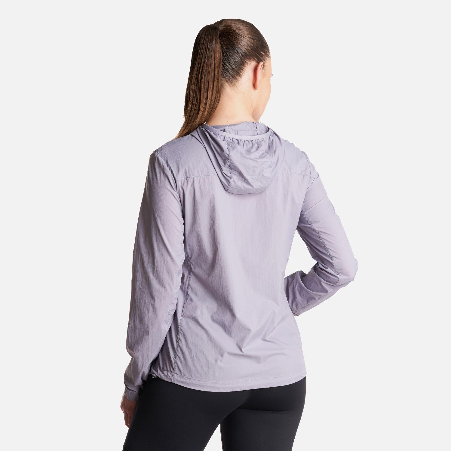 Chaqueta Mujer  Spry WindBreaker Hoody Jacket Morado Claro Lippi-3