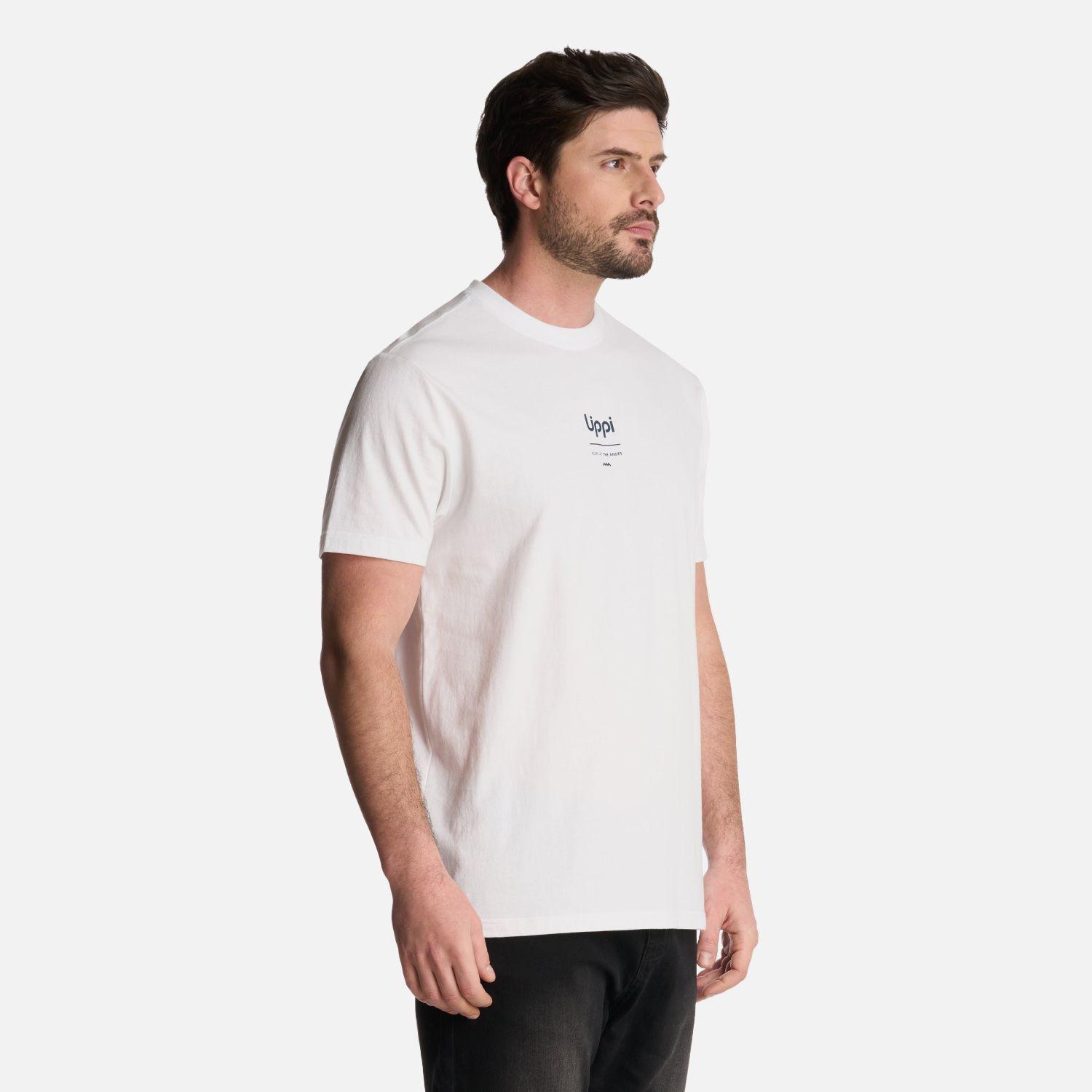 Polera Hombre Ulmo Mid Point T-Shirt Blanco Lippi-1