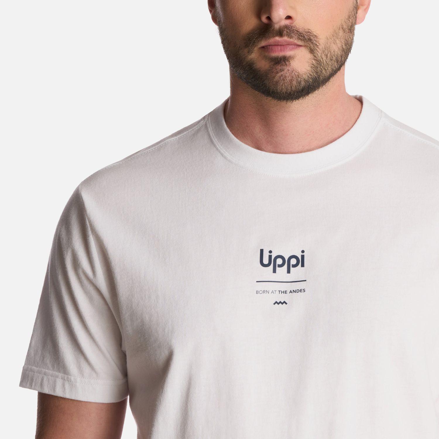Polera Hombre Ulmo Mid Point T-Shirt Blanco Lippi-3