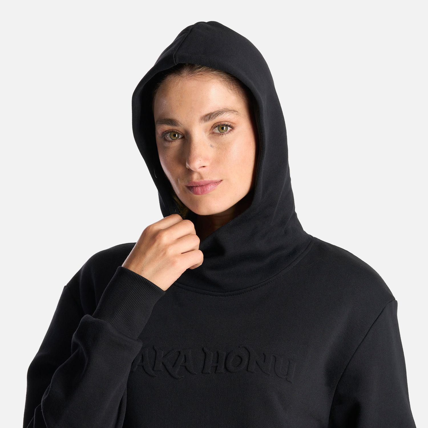 Poleron Mujer Motomami Hoody Negro Haka Honu-5