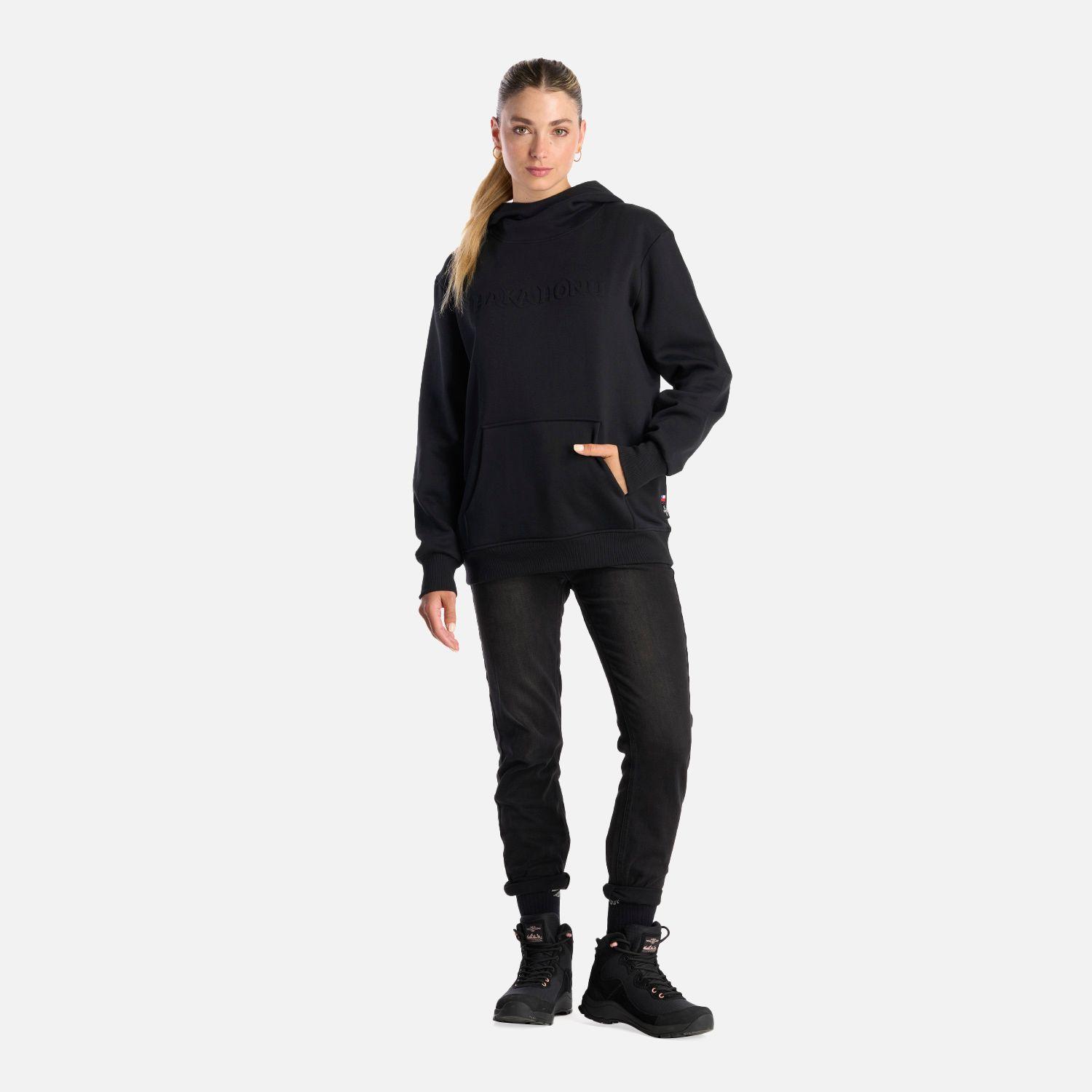 Poleron Mujer Motomami Hoody Negro Haka Honu-7