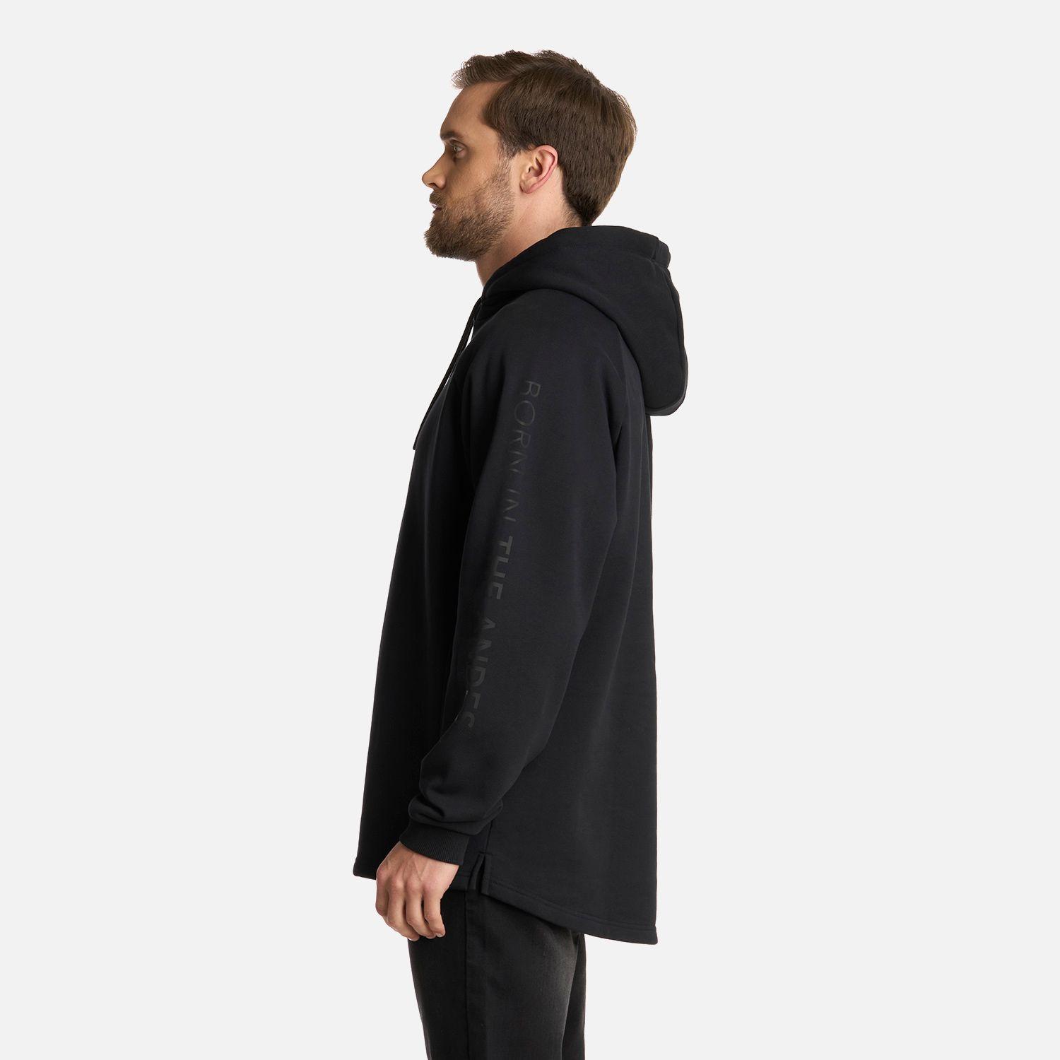 Polerón Hombre Heavy Duty Hoody Sweatshirt Negro Lippi I25-1