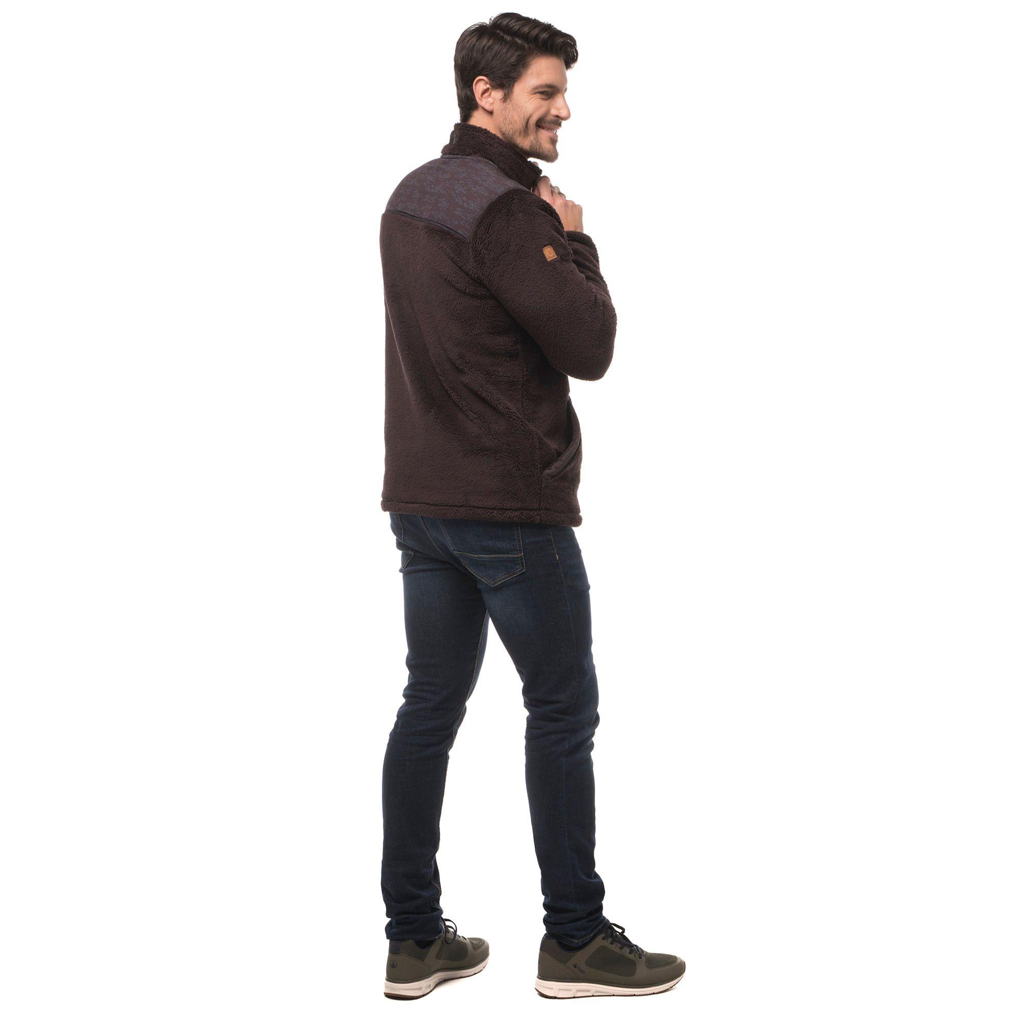 Poleron Hombre Baggy Sweatshirt Azul Marino Lippi V20-4