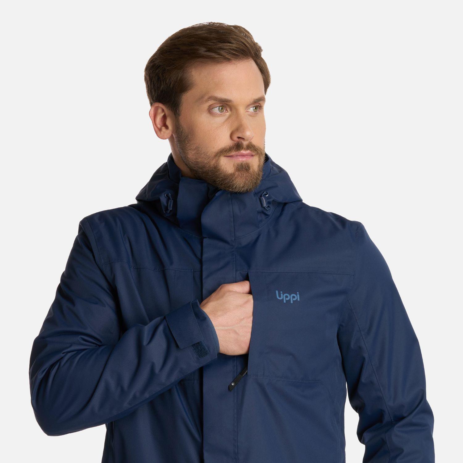 Chaqueta Hombre Tres Cruces Fusion-3 Azul Marino Lippi I25-4
