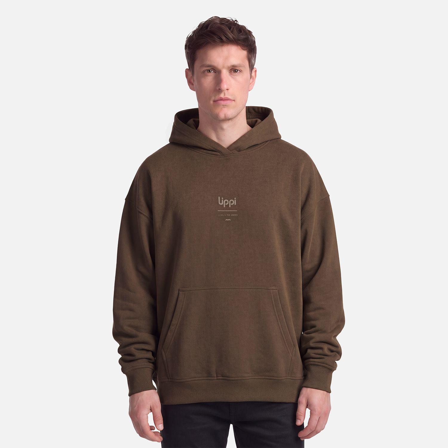 Polerón Hombre Ulmo Hoody Sweatshirt Cafe Lippi V27-0