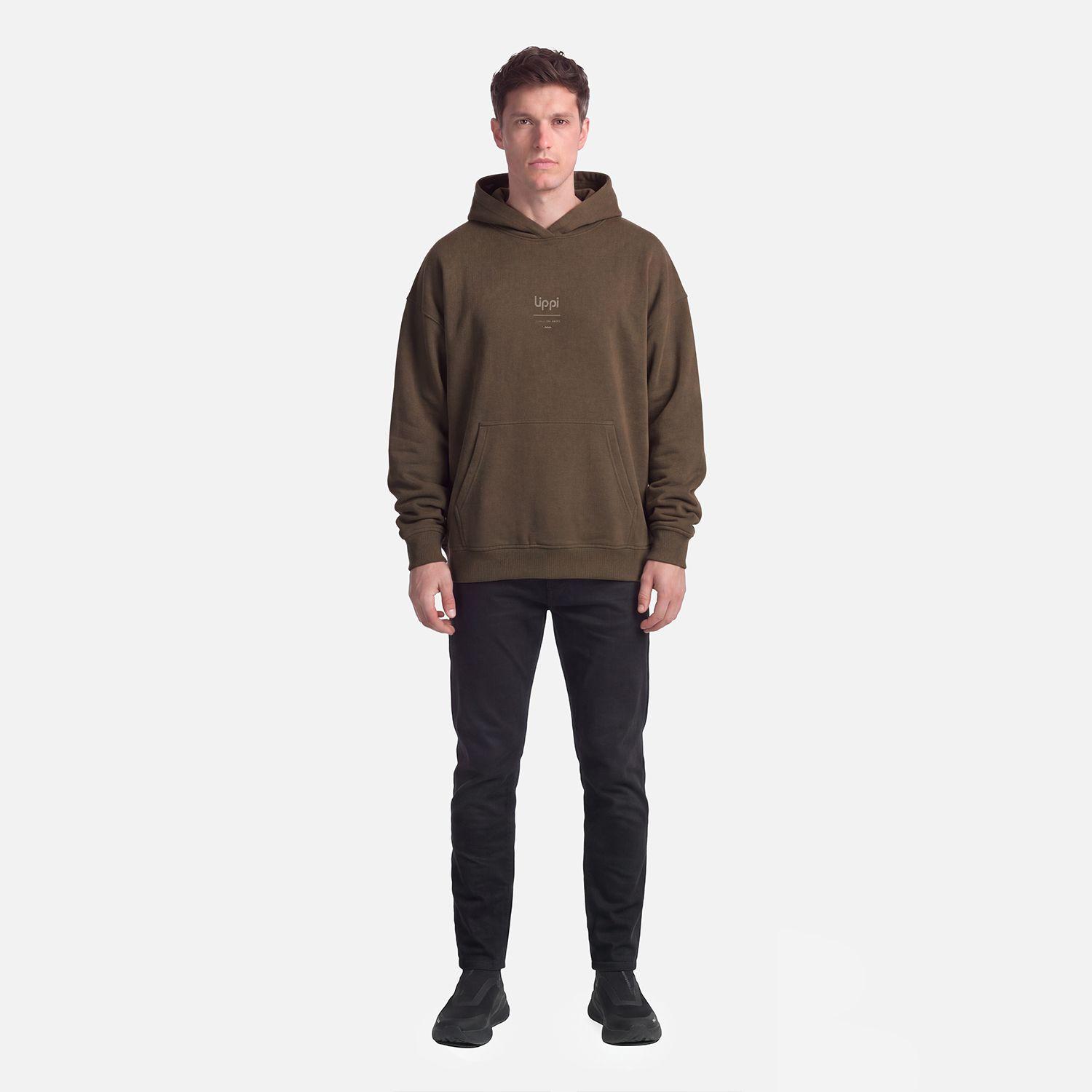 Polerón Hombre Ulmo Hoody Sweatshirt Cafe Lippi V27-3