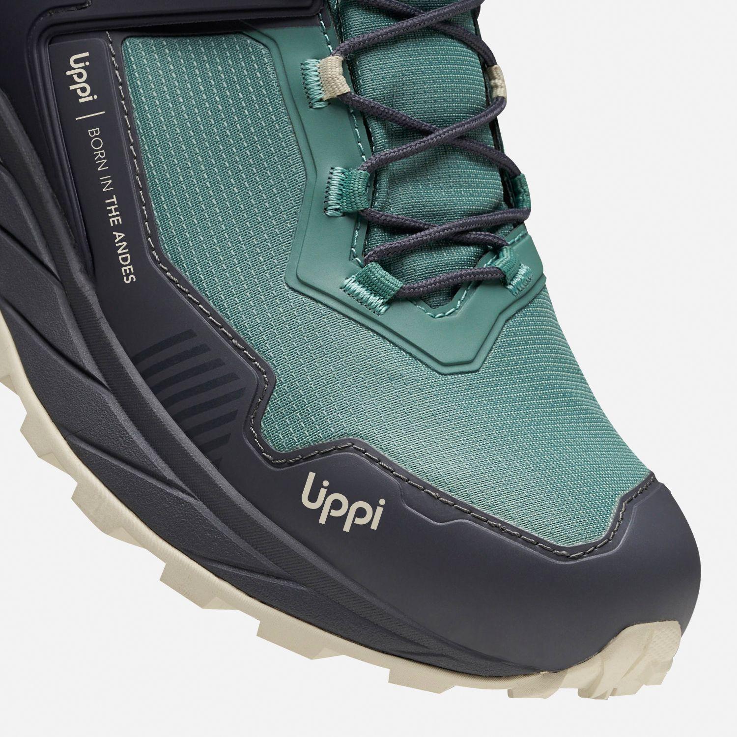 Zapatilla Mujer Atlas Mid Turquesa Oscuro / Crema Lippi I26-2