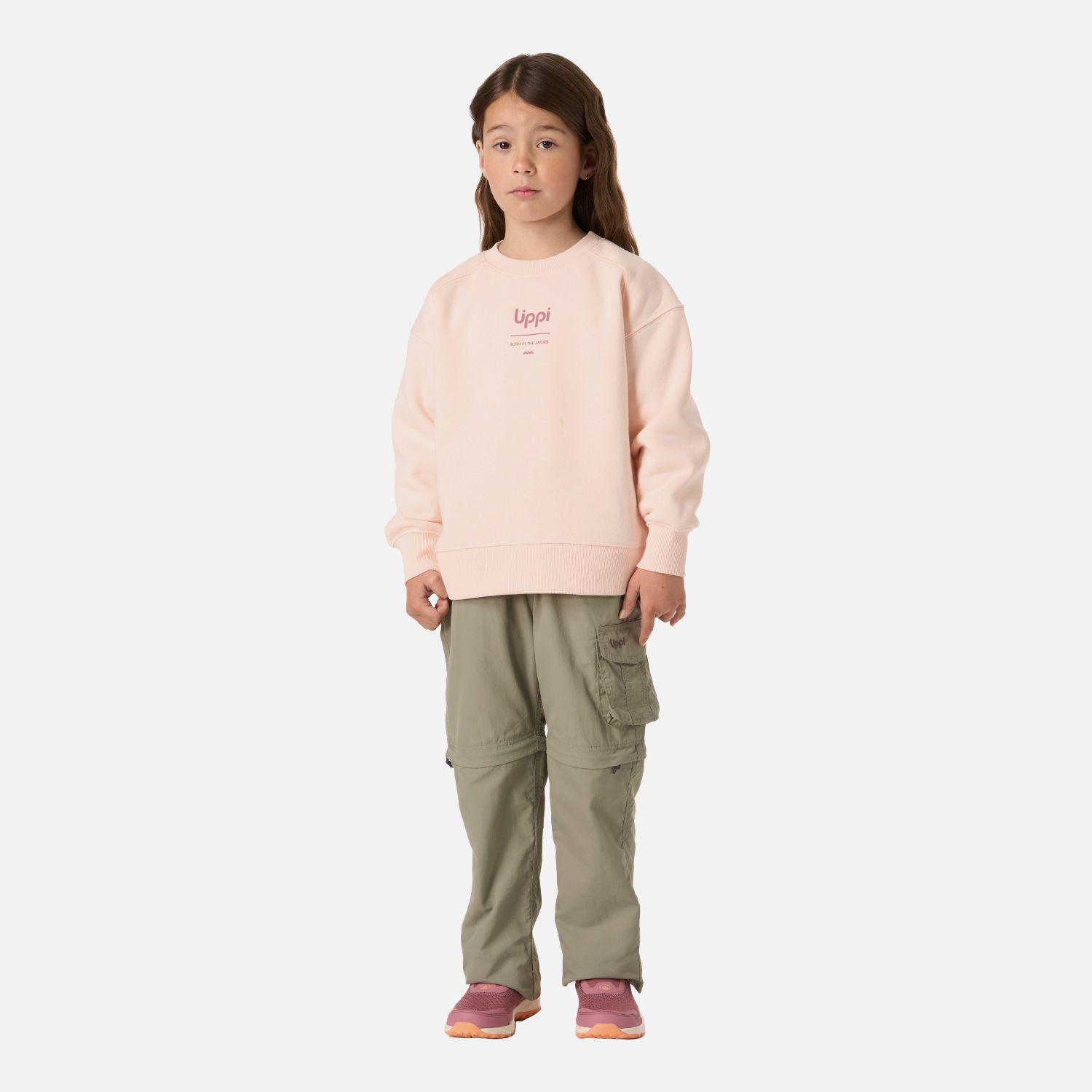 Polerón Niña Insigne Sweatshirt Oversize Damasco Lippi V26-4