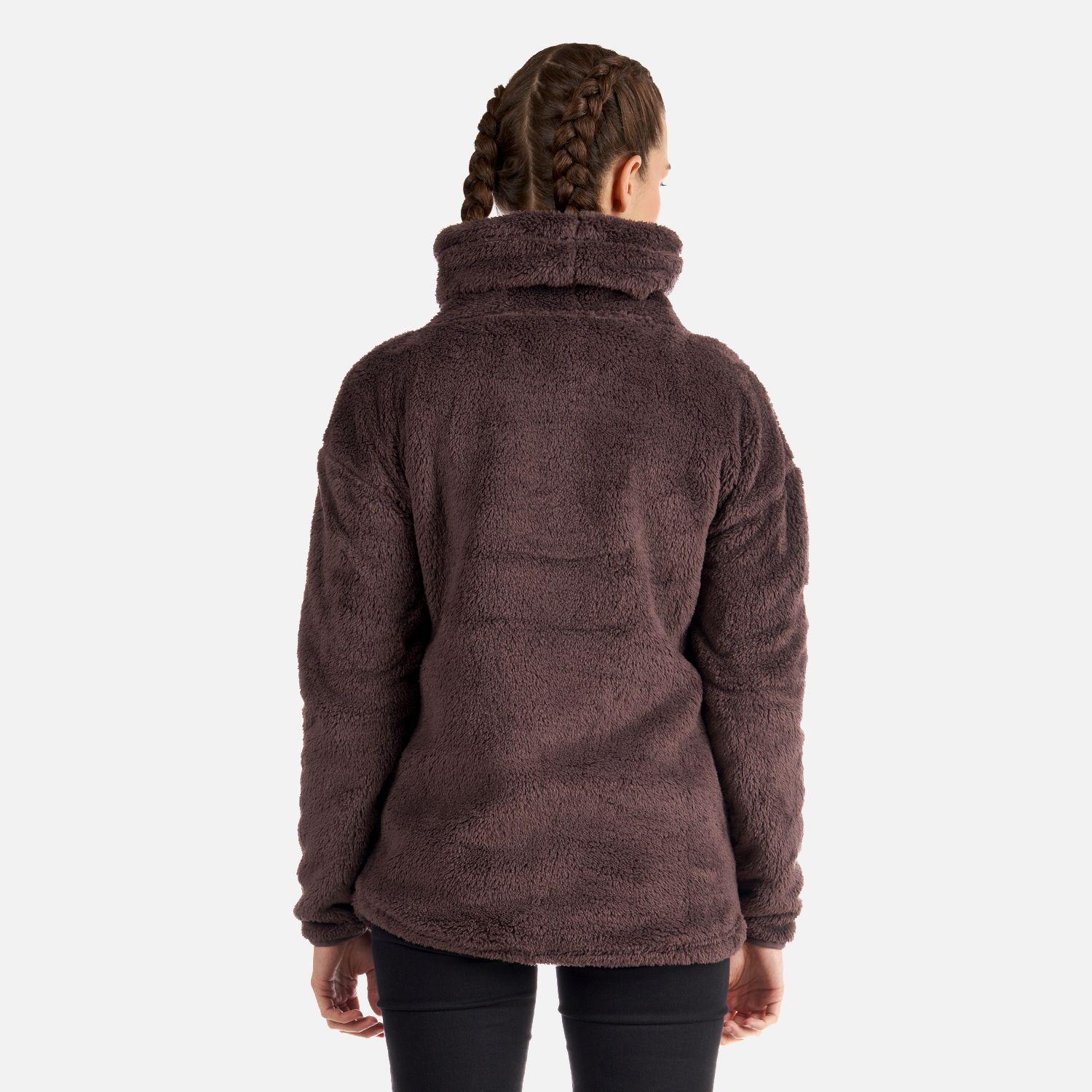 Poleron Mujer Warmy Hoody Sweatshirt Malva Lippi-4