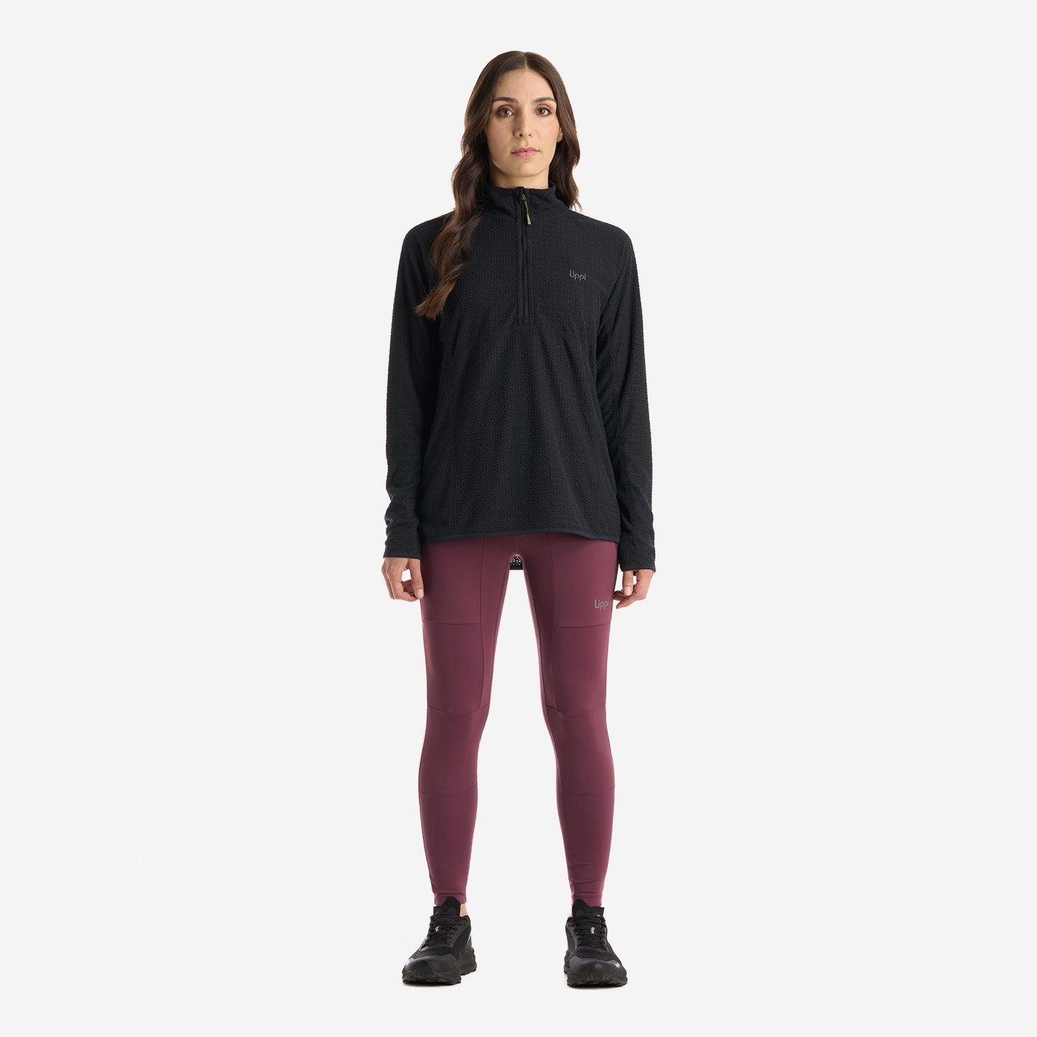 Calzas Mujer Puretrek Q-dry Leggings Vino Lippi I25-5