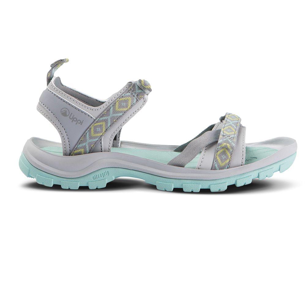 Sandalia Mujer Go Out Gris / Celeste Lippi-0