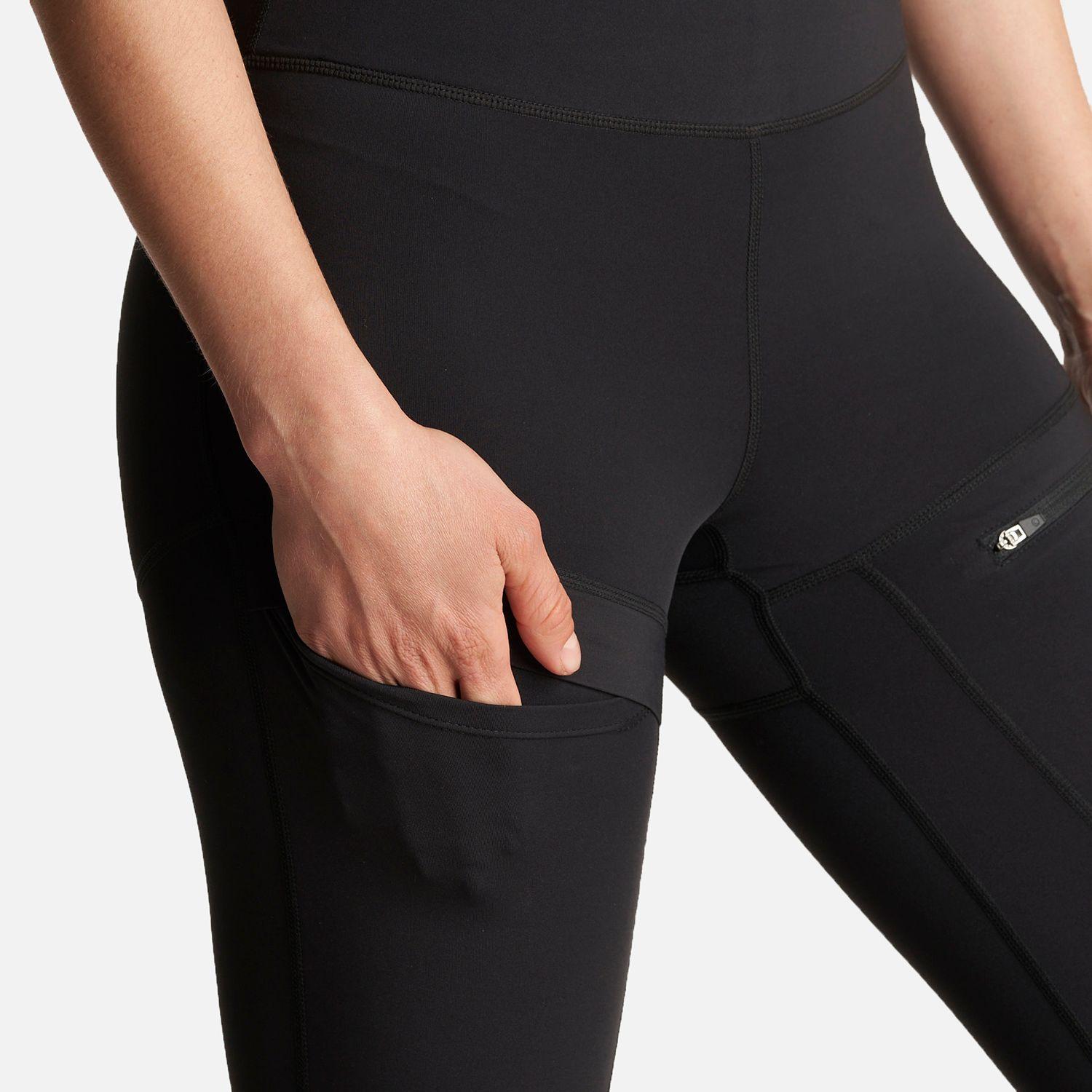 Calza Mujer In-Action Trekking Leggins Negro Lippi-5