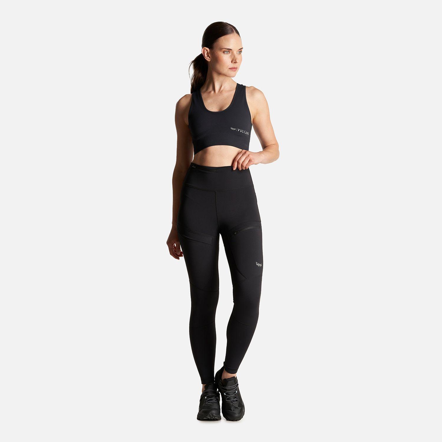 Calza Mujer In-Action Trekking Leggins Negro Lippi-6