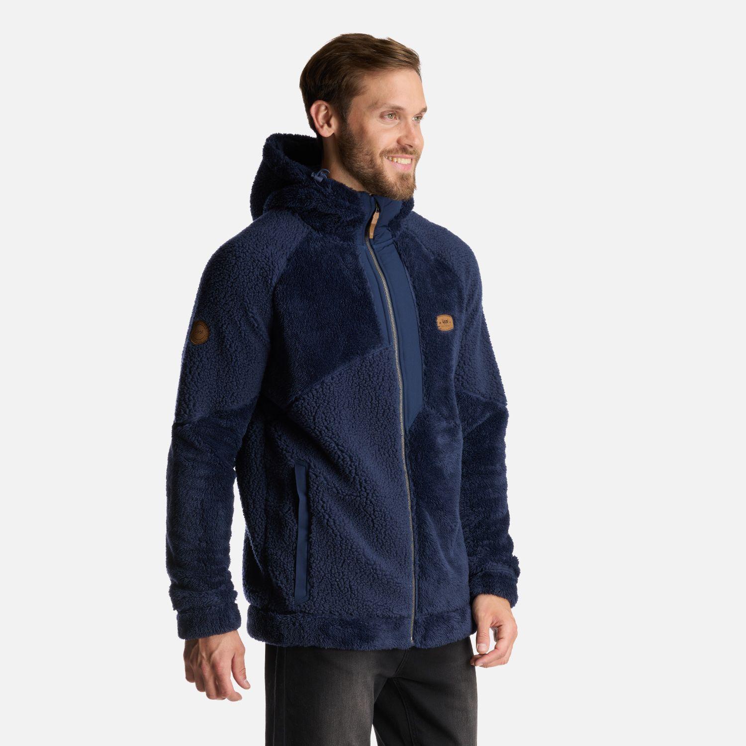 Chaqueta Hombre Bear Shaggy-Pro Hoody Jacket Azul Marino Lippi-2