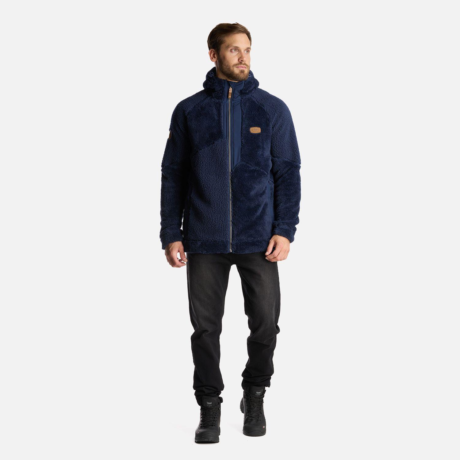 Chaqueta Hombre Bear Shaggy-Pro Hoody Jacket Azul Marino Lippi-7