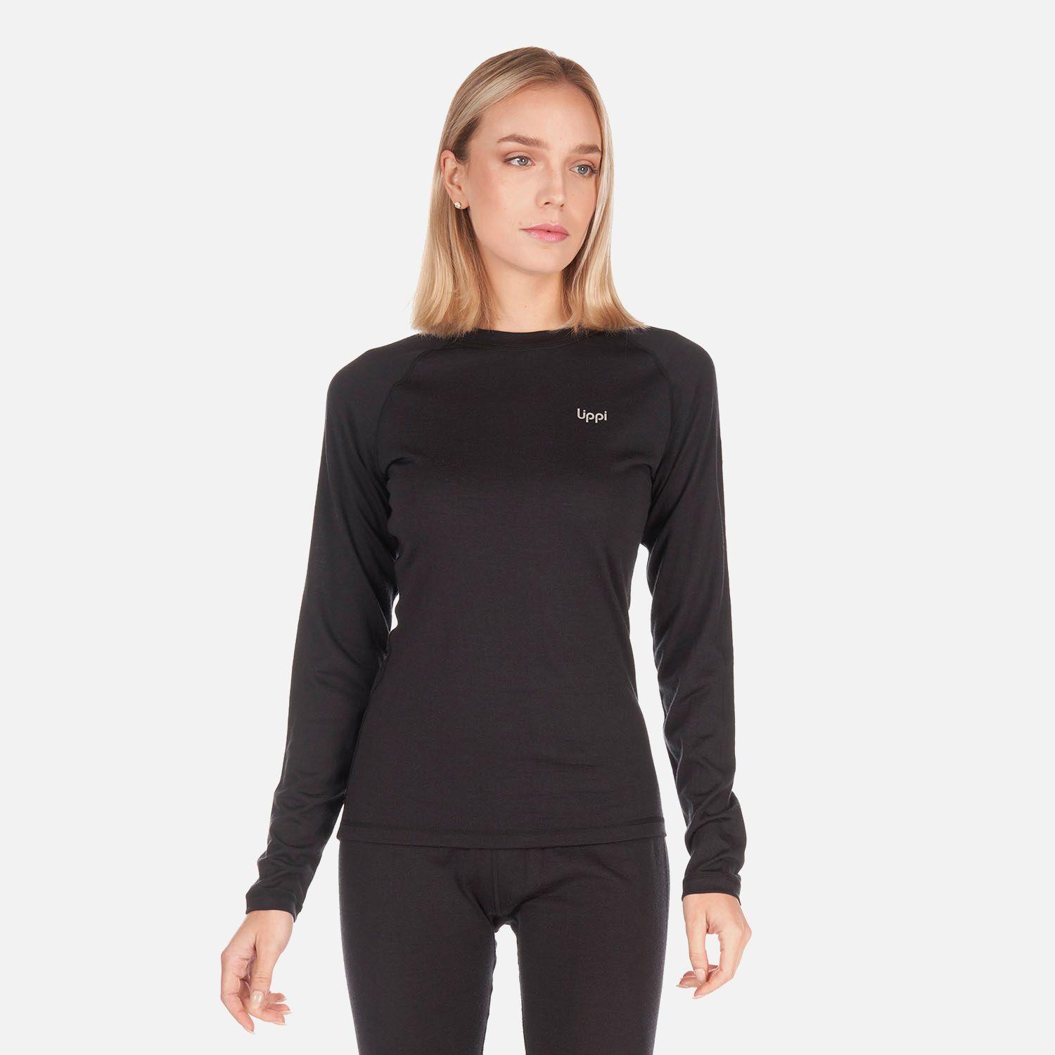 Primera Capa Mujer  Skintec 3000 Top Negro Lippi-1