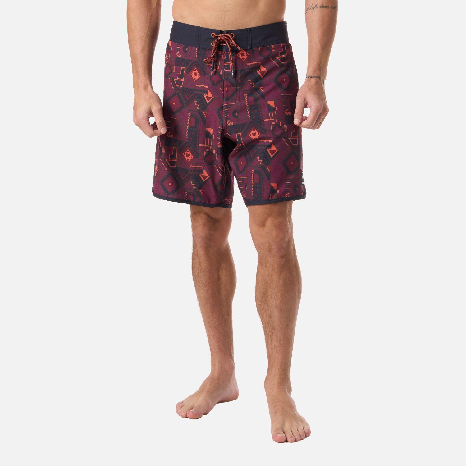 Traje de Baño Hombre Sorfer Print Azul Noche Haka Honu V26-0