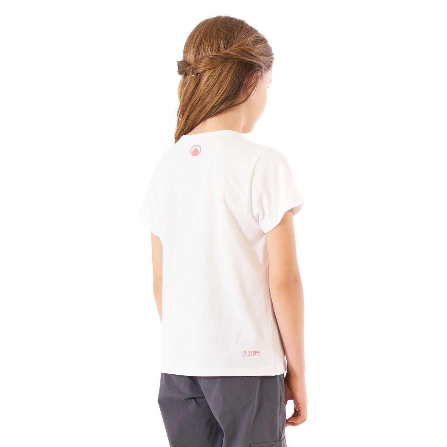 Polera Niña Country UV-Stop T-Shirt Blanco Lippi-3