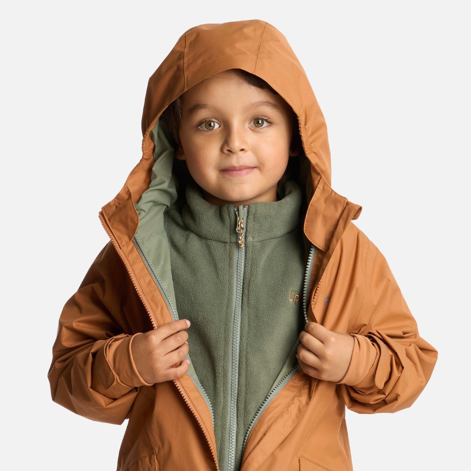 Chaqueta Niño Snowball Fusion-3 Hoody Jacket Camel Lippi-6