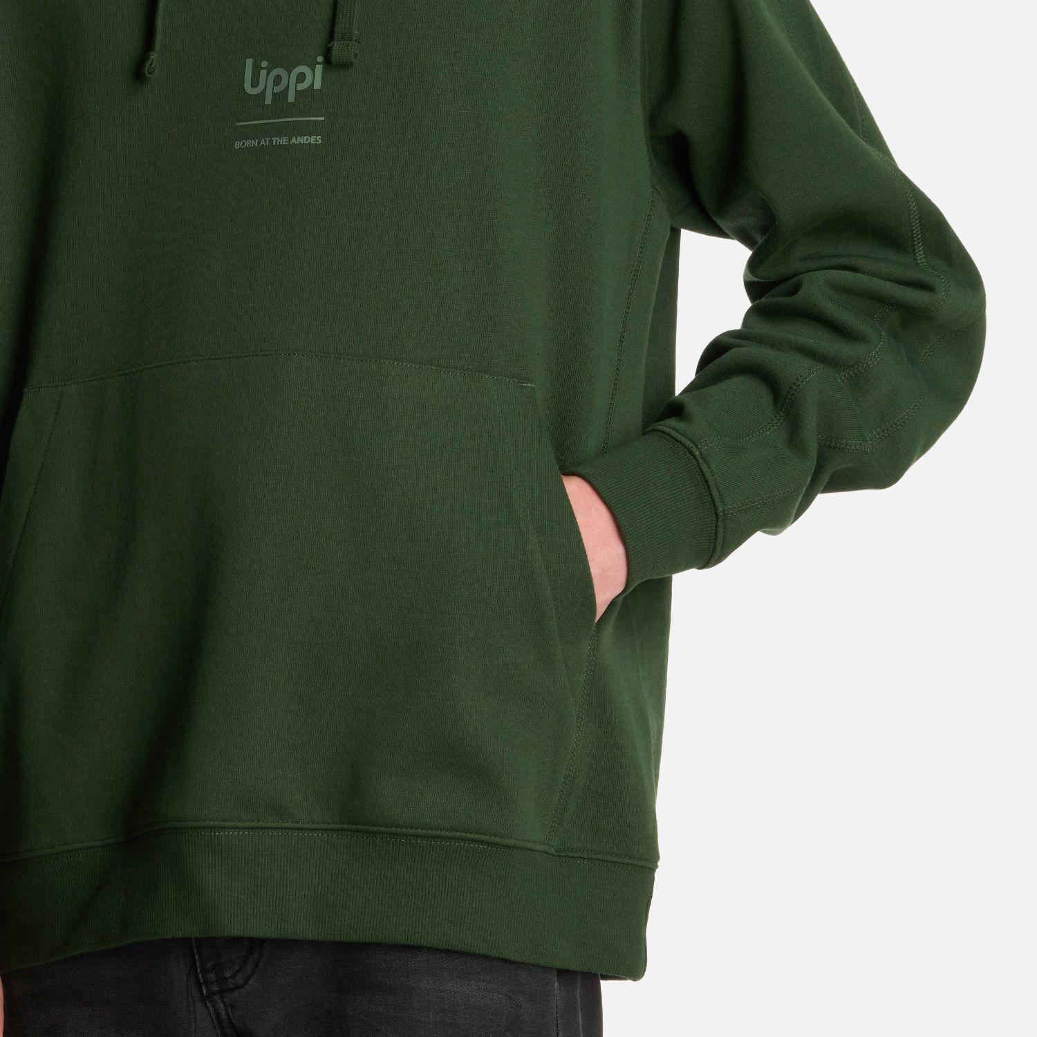 Polerón Teen Boy Ulmo Mid Point Hoody Sweatshirt Verde Lippi-4