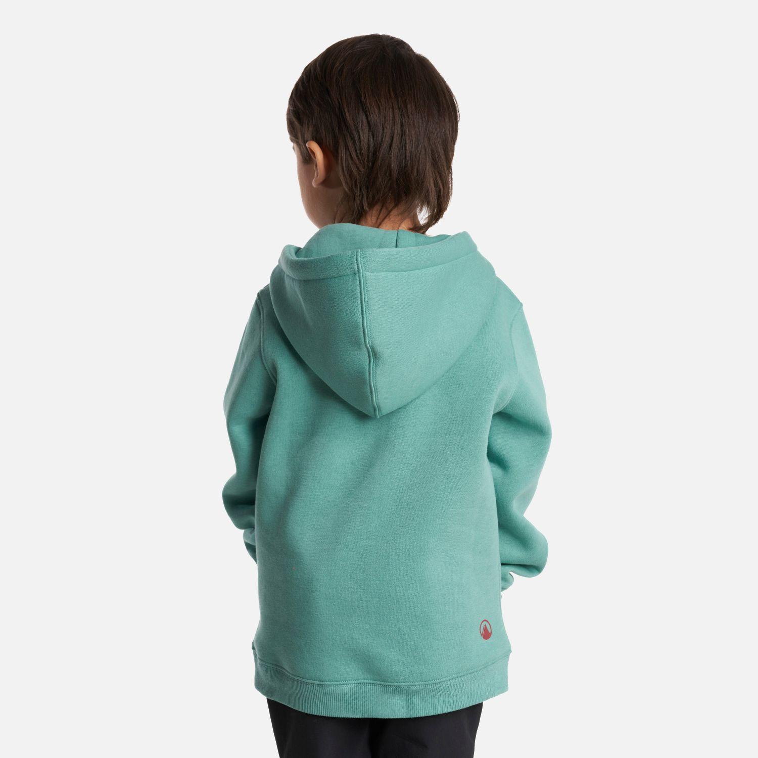 Poleron Niño Insigne Hoody Sweatshirt Turquesa Lippi-3