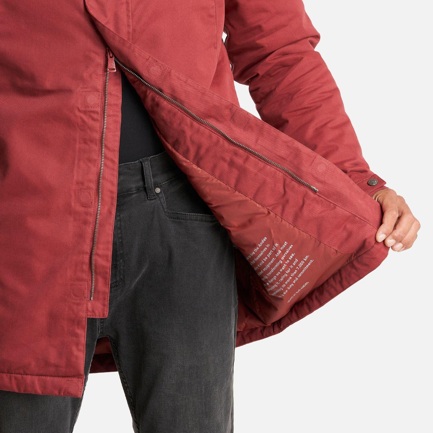 Chaqueta Hombre Peumo Canvas Hoody Jacket Vino Lippi-9