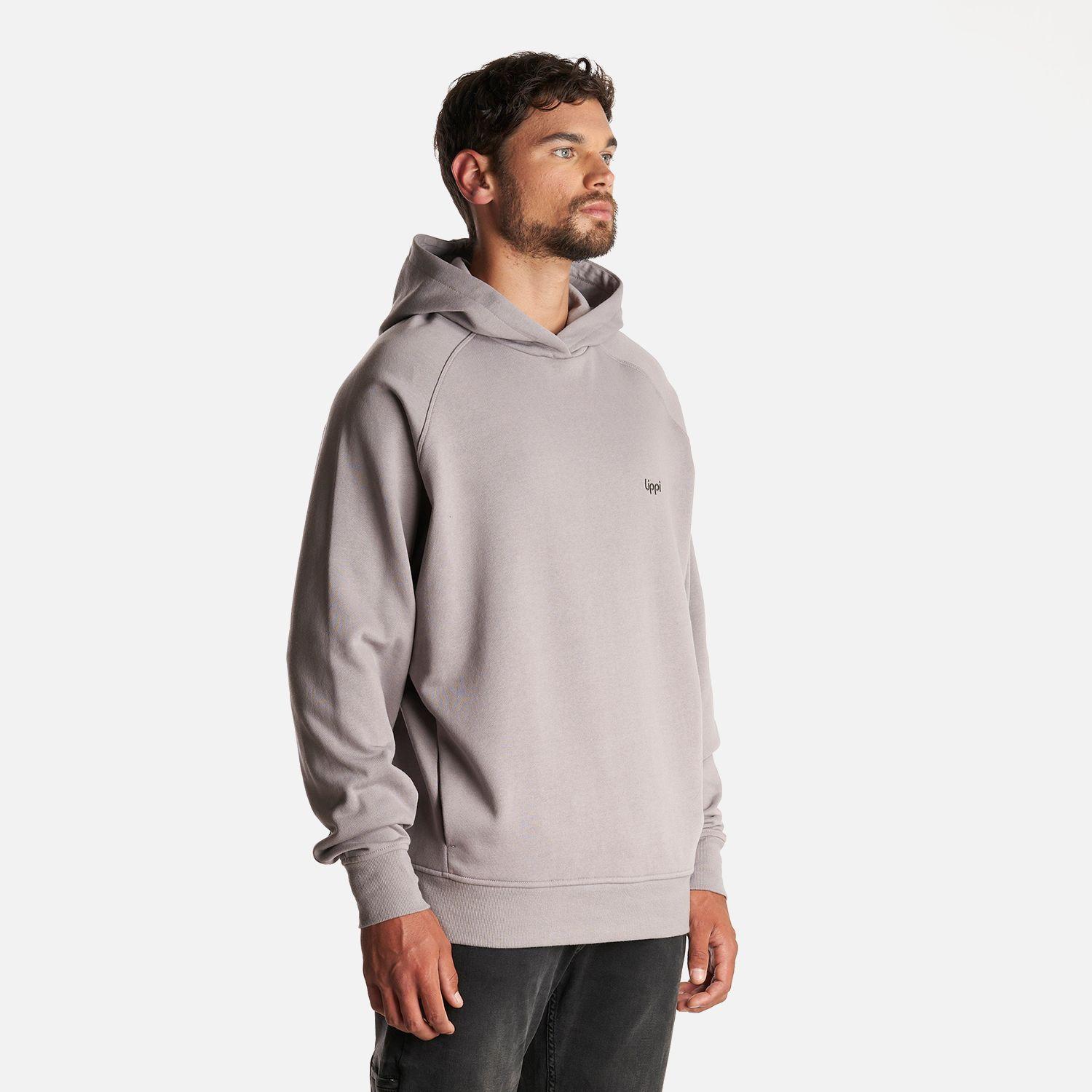 Poleron Hombre Insigne Hoody Sweatshirt Back Print Malva Lippi-2