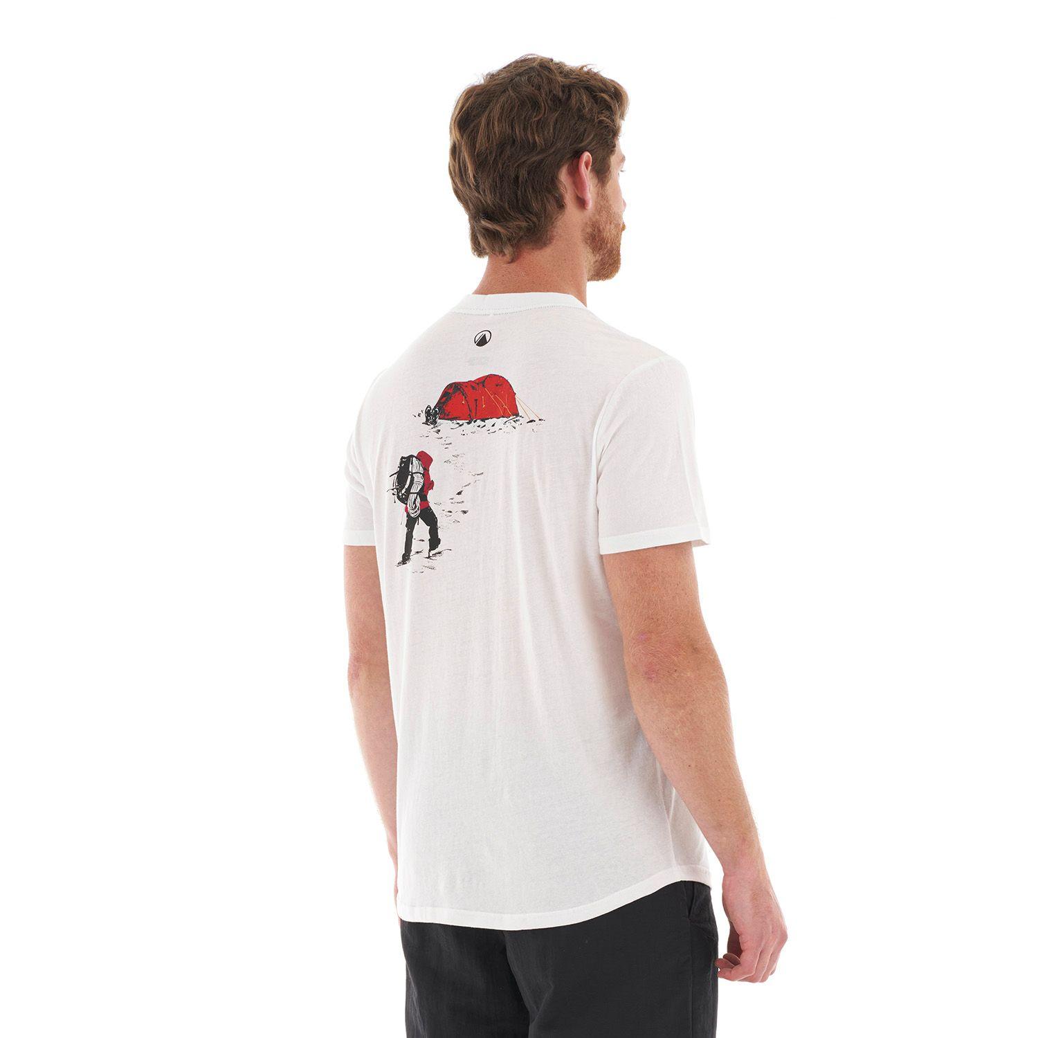 Polera Hombre Base Camp UV-Stop T-Shirt Blanco Lippi-4