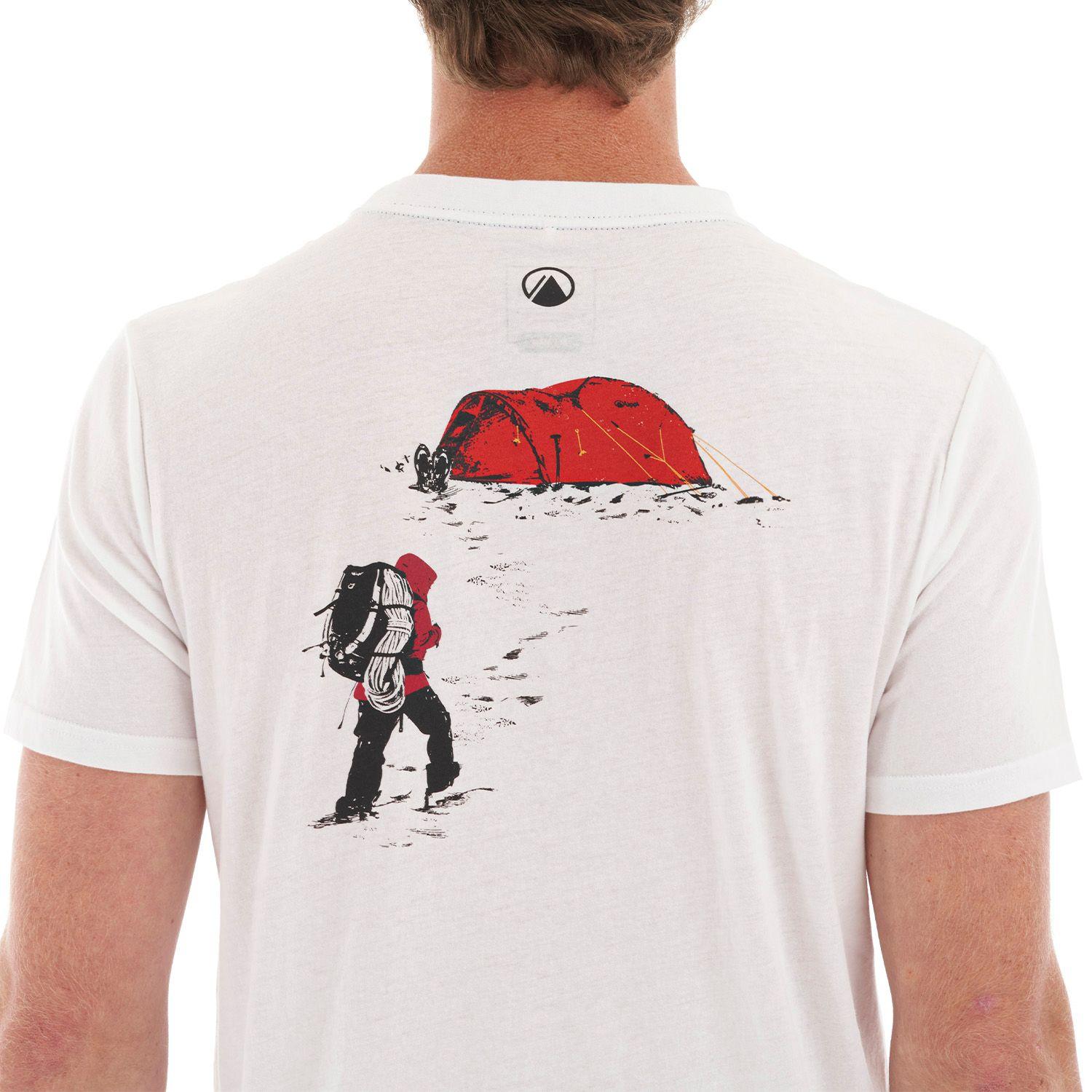 Polera Hombre Base Camp UV-Stop T-Shirt Blanco Lippi-6