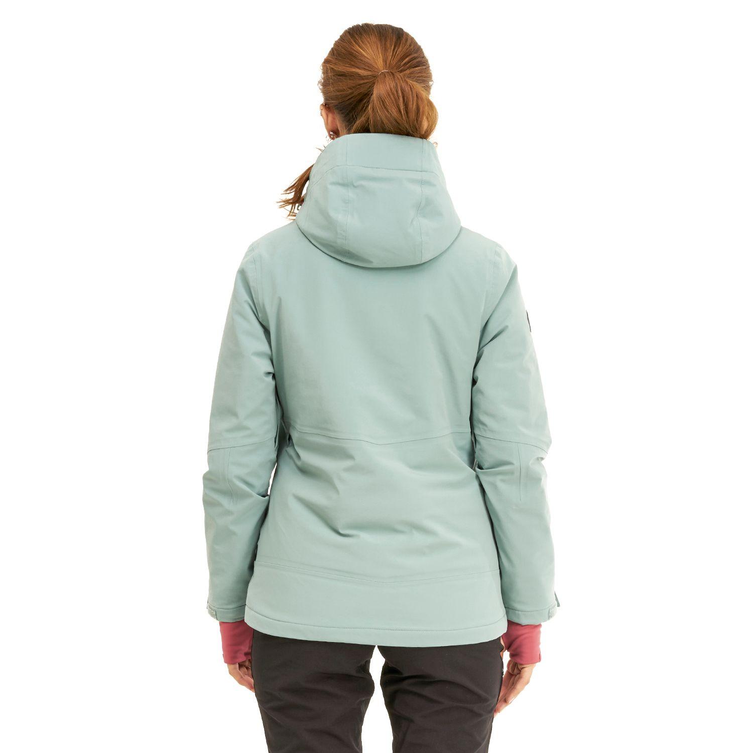 Chaqueta Mujer Andes B-Dry Hoody Jacket Jade Lippi-3