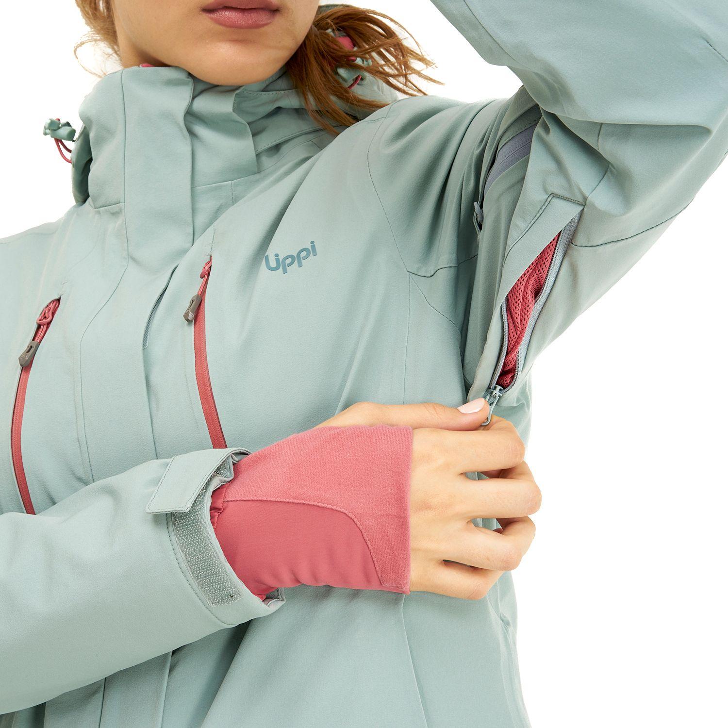 Chaqueta Mujer Andes B-Dry Hoody Jacket Jade Lippi-5