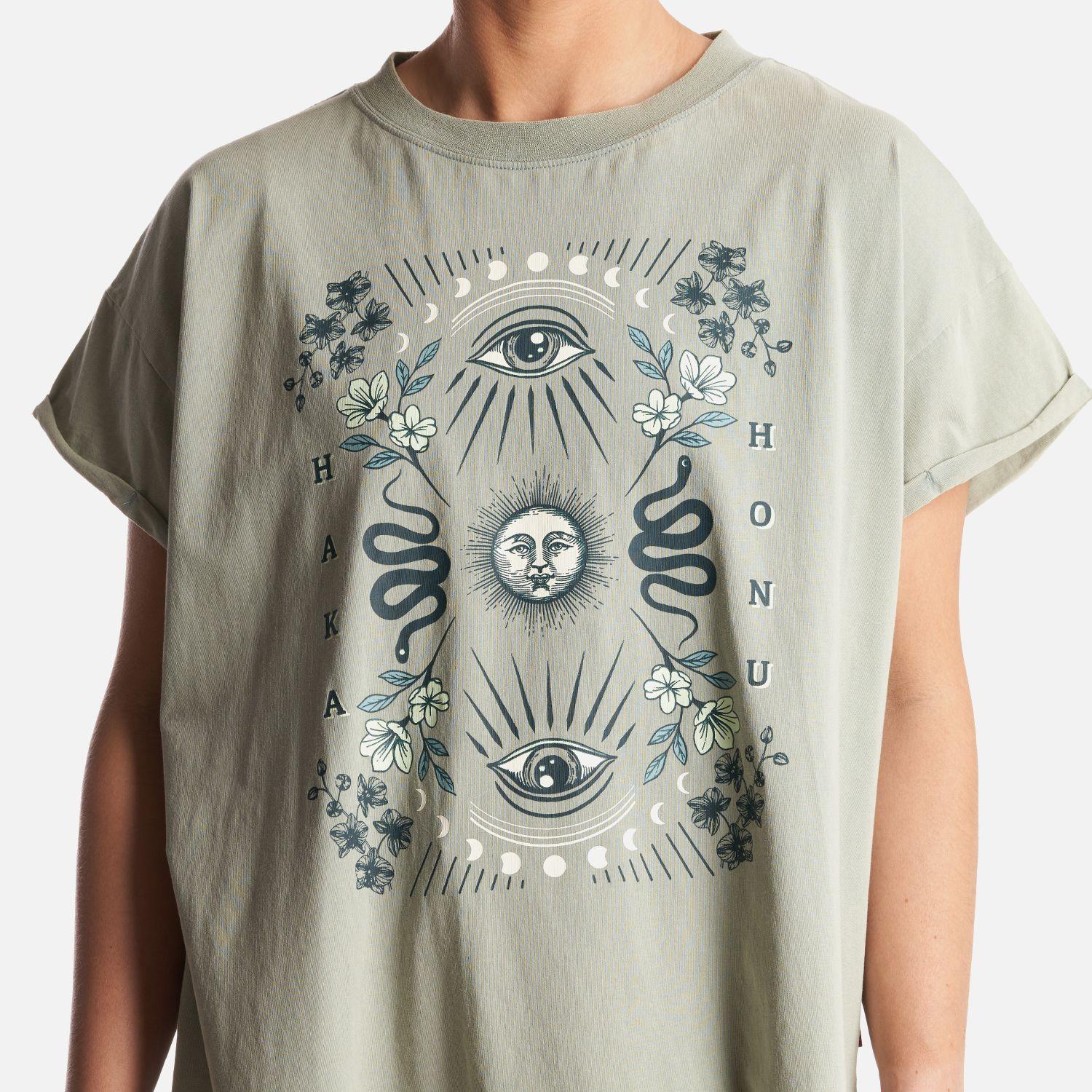 Polera Mujer Garza Gris Piedra Haka Honu-4