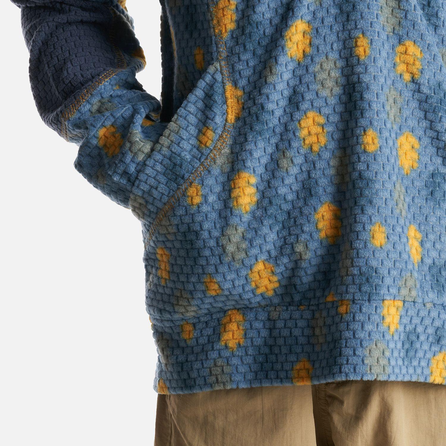 Poleron Niño Saltamontes Nano-F 14 Zip Hoody Print Azul Lippi I23-5