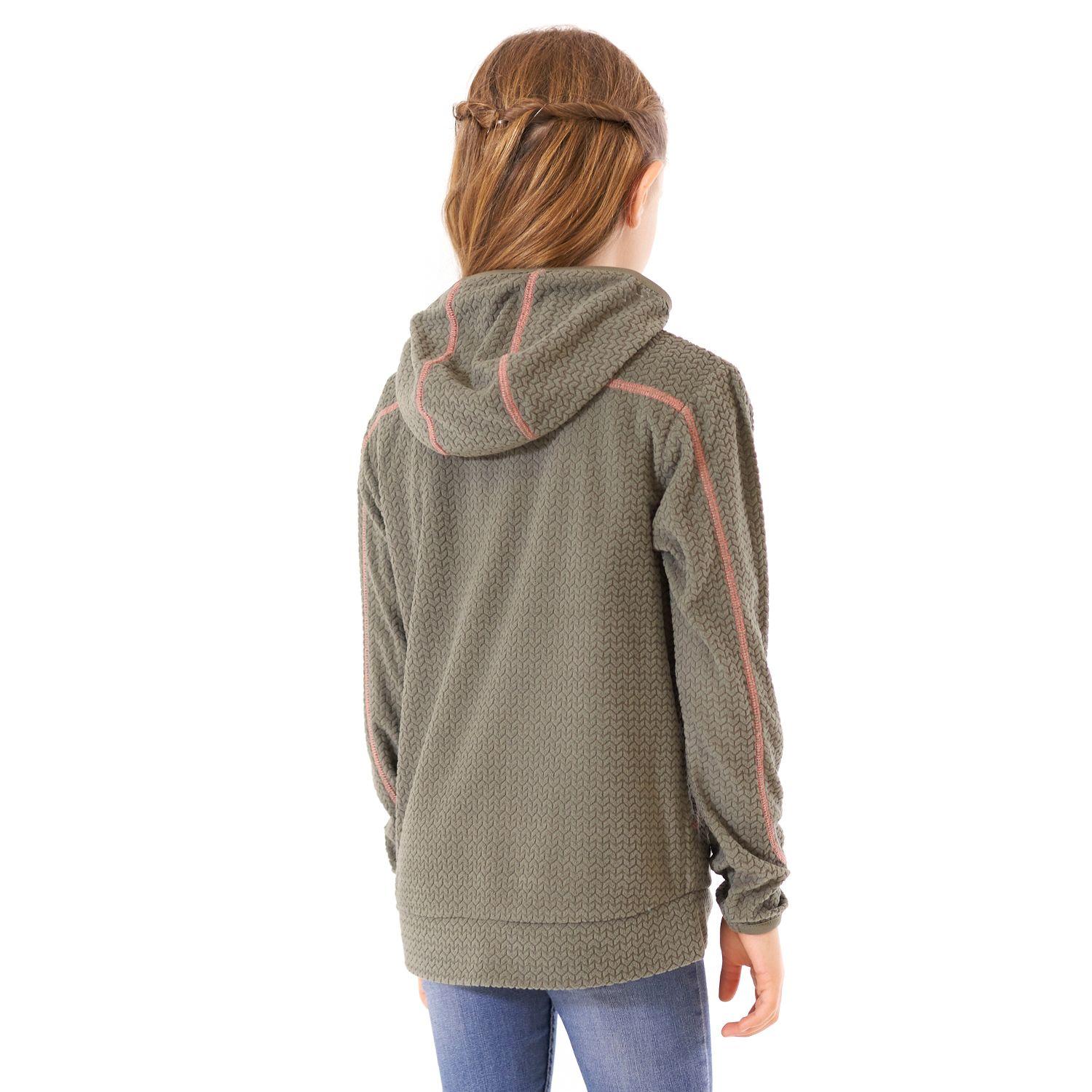 Poleron Niña Saltamontes Nano-F 1/4 Zip Hoody Laurel Lippi-3