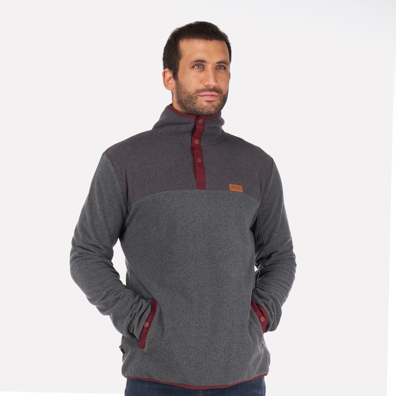 Poleron Hombre Tokerau Gris Haka Honu I22-1