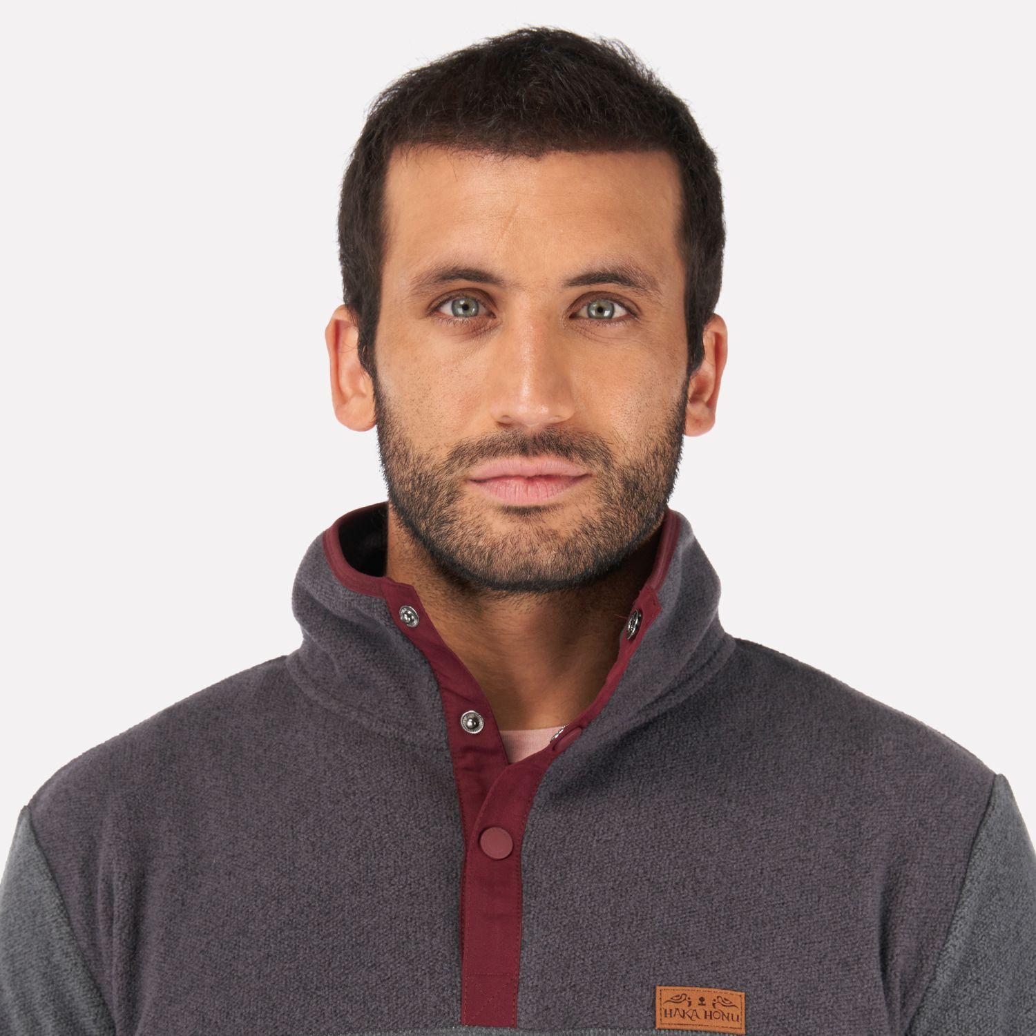 Poleron Hombre Tokerau Gris Haka Honu I22-3