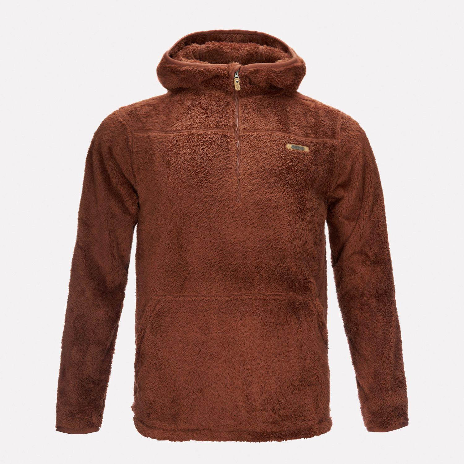 Poleron Hombre Warmy Hoody Sweatshirt Terracota Lippi I22-0