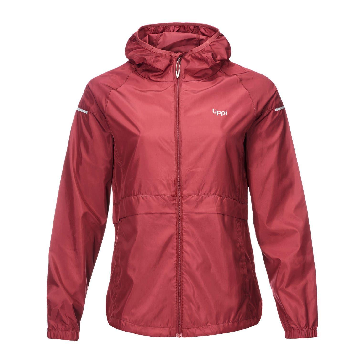 Chaqueta Mujer Nightfall WindBreaker Hoody Jacket Rosa Oscuro Lippi-0