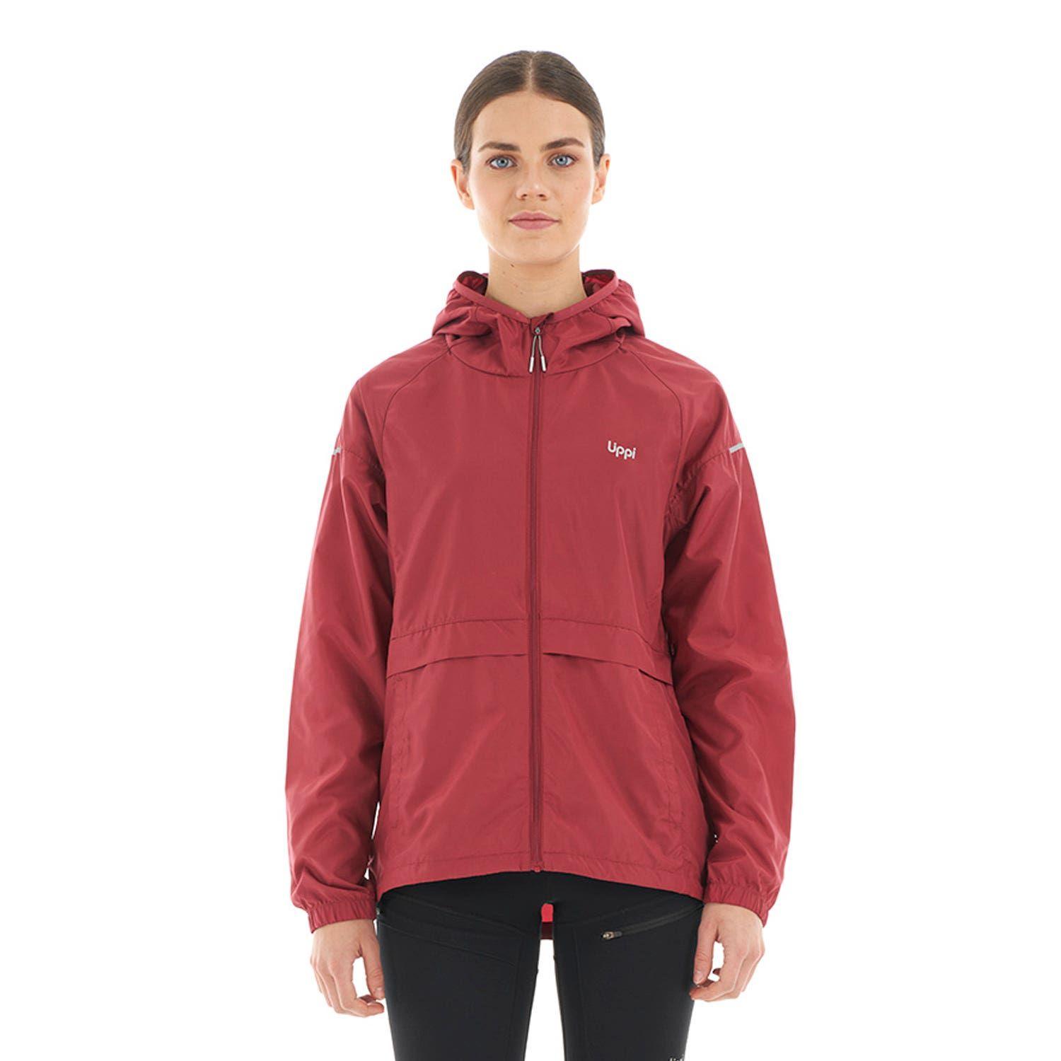 Chaqueta Mujer Nightfall WindBreaker Hoody Jacket Rosa Oscuro Lippi-1