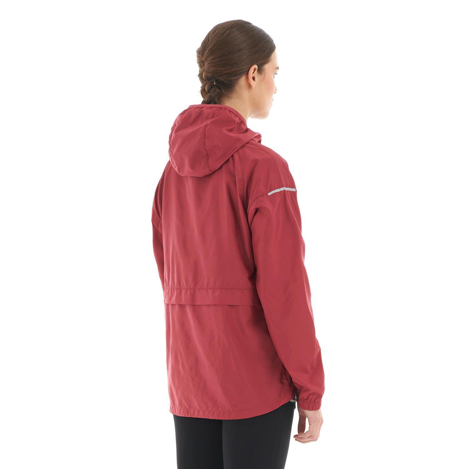 Chaqueta Mujer Nightfall WindBreaker Hoody Jacket Rosa Oscuro Lippi-4