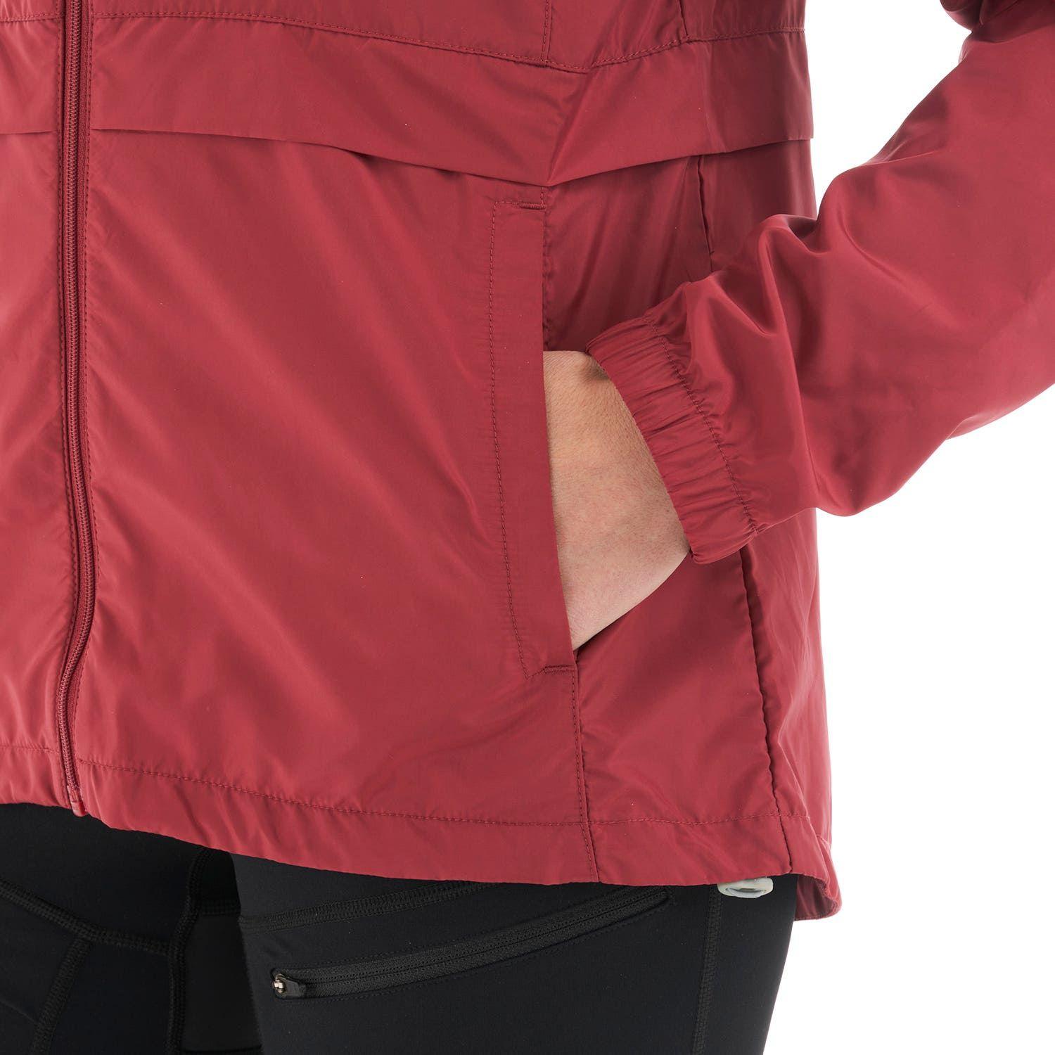 Chaqueta Mujer Nightfall WindBreaker Hoody Jacket Rosa Oscuro Lippi-8
