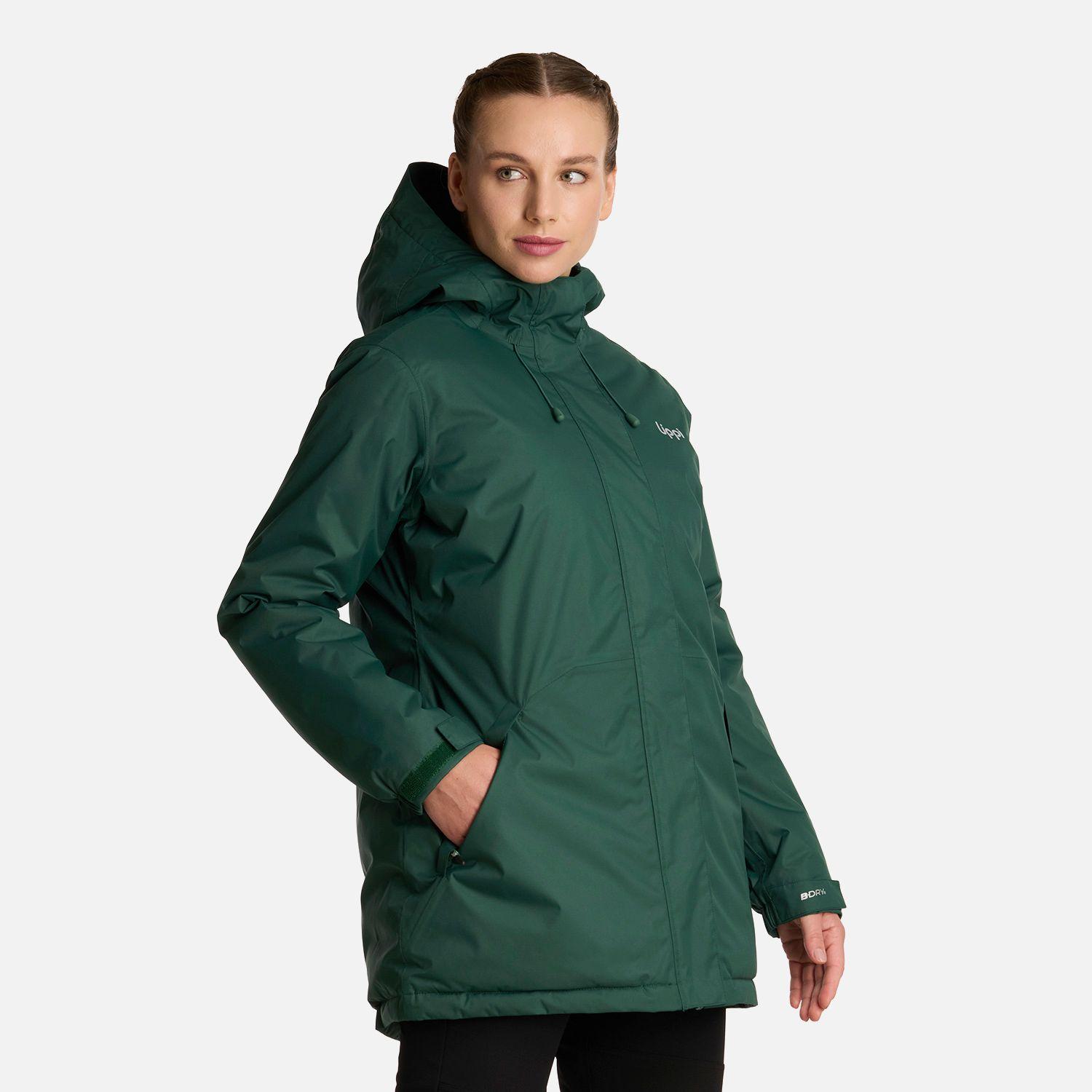 Chaqueta Mujer Gunther B-Dry Hoody Verde Botella Lippi I25-1