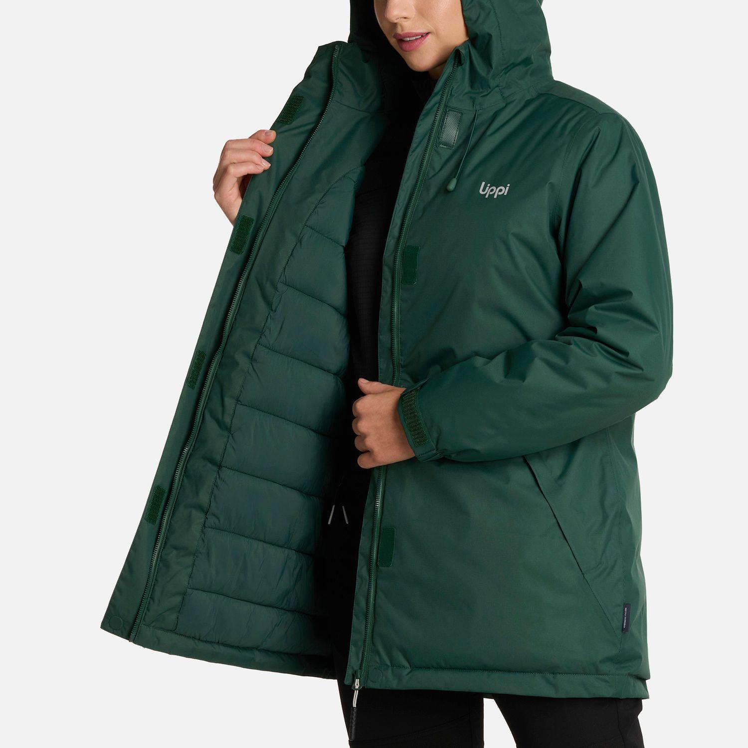 Chaqueta Mujer Gunther B-Dry Hoody Verde Botella Lippi I25-5